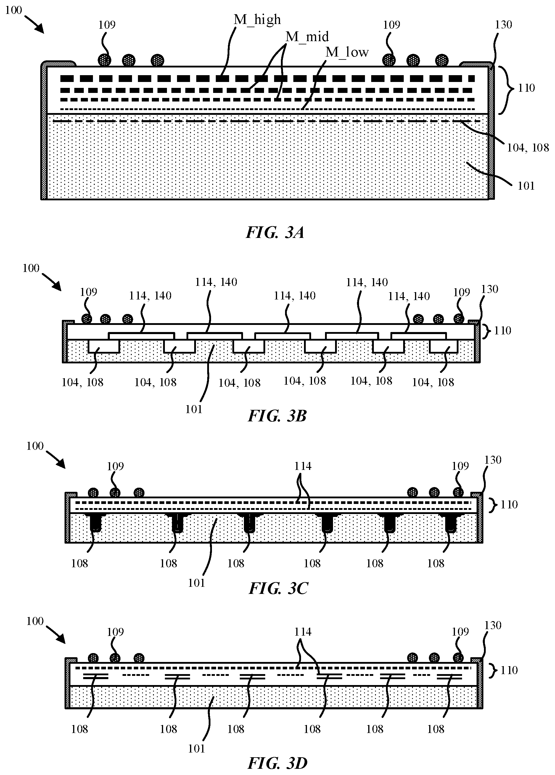 Patent US11824015 Figure 3 – Structure and method for sealing a silicon IC