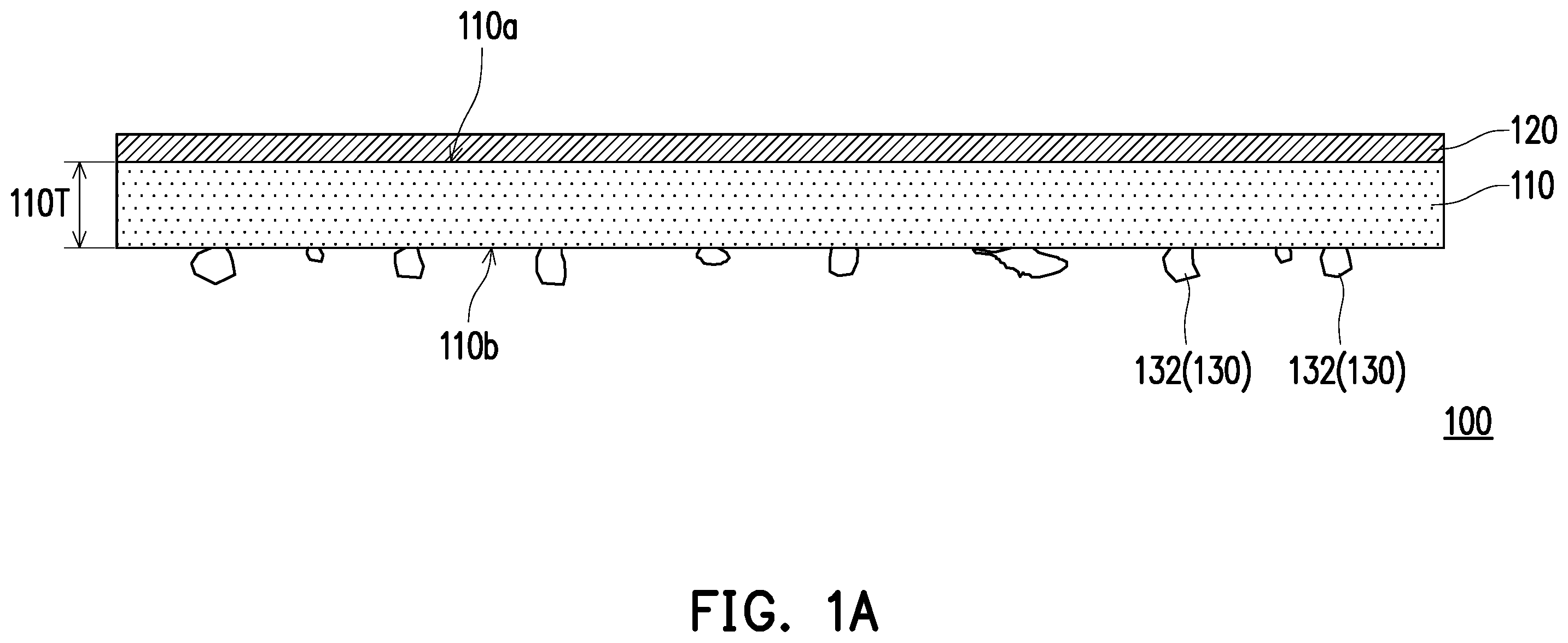 Patent US11824016 Figure 1 – Epitaxial semiconductor structure and epitaxial substrate