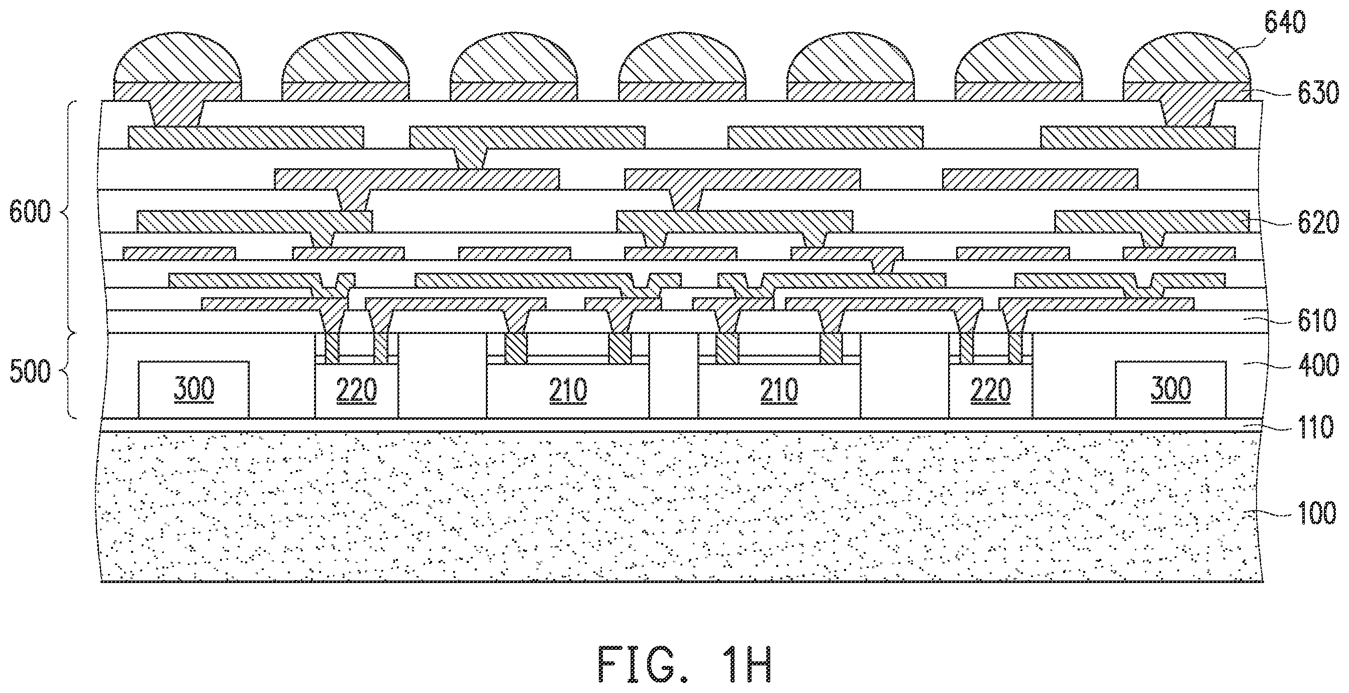 Patent US11824017 Figure 5 – Semiconductor package and manufacturing method thereof