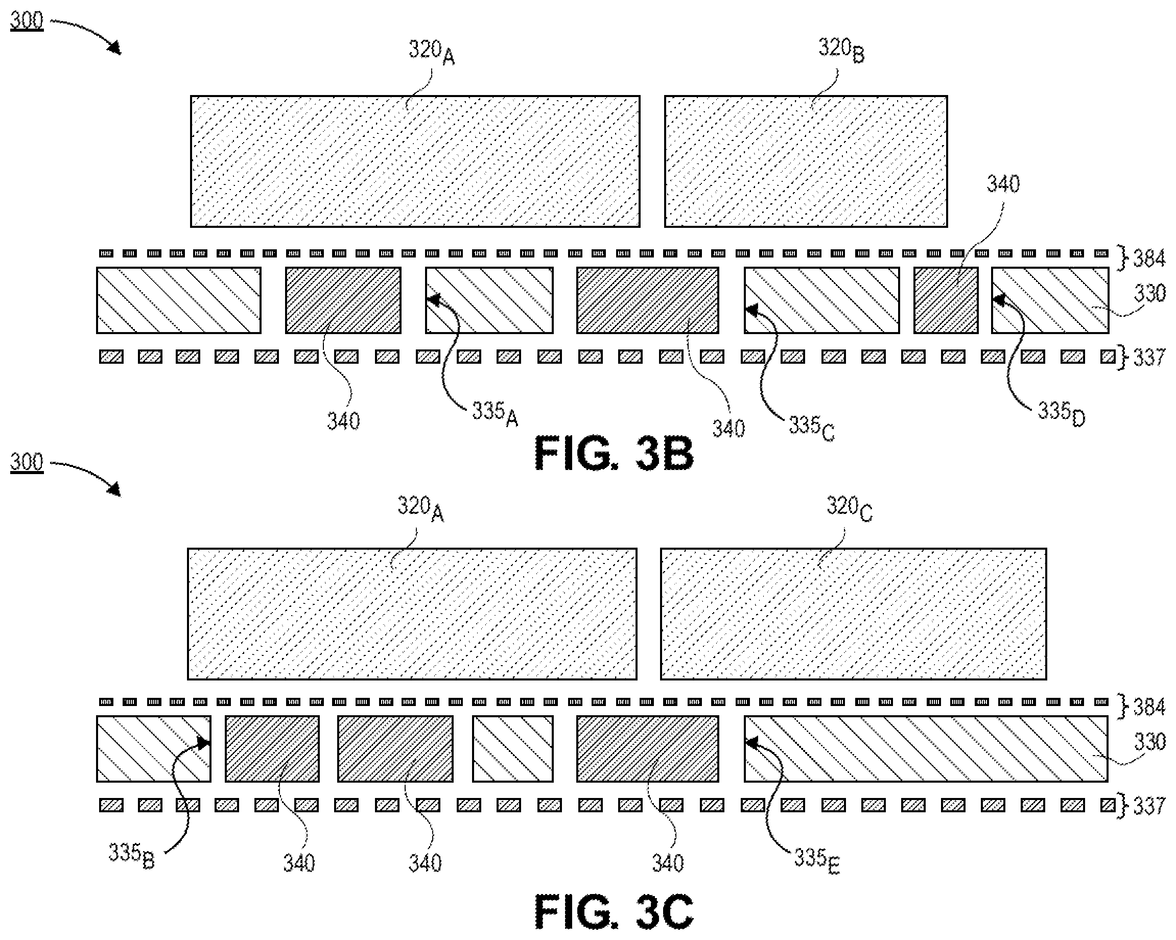 Patent US11824018 Figure 6 – Heterogeneous nested interposer package for IC chips