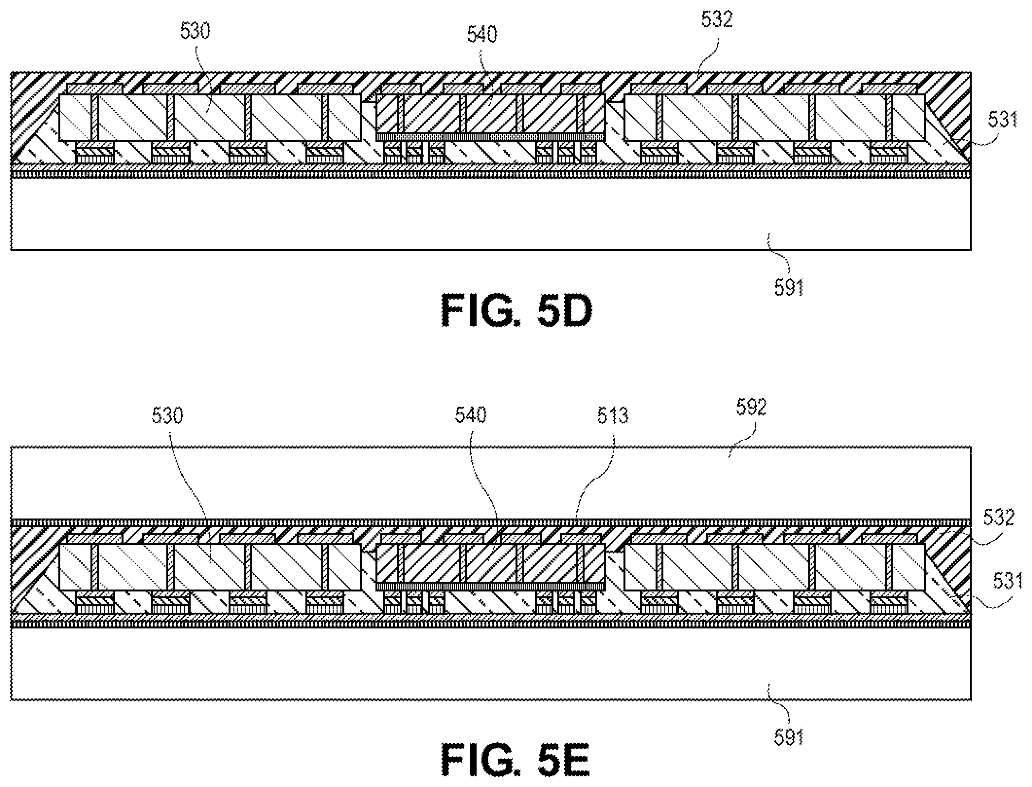 Patent US11824018 Figure 9 – Heterogeneous nested interposer package for IC chips