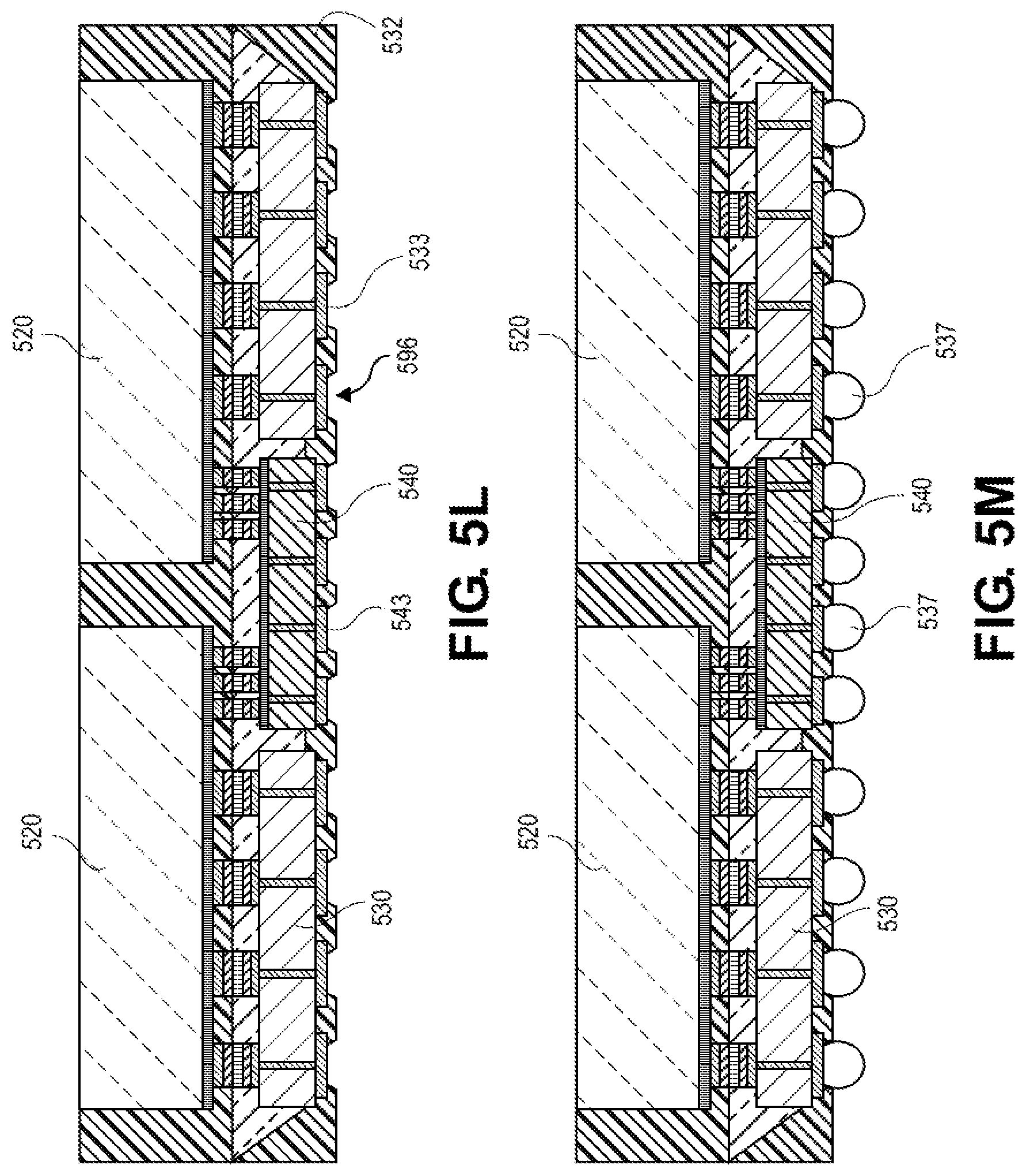 Patent US11824018 Figure 13 – Heterogeneous nested interposer package for IC chips