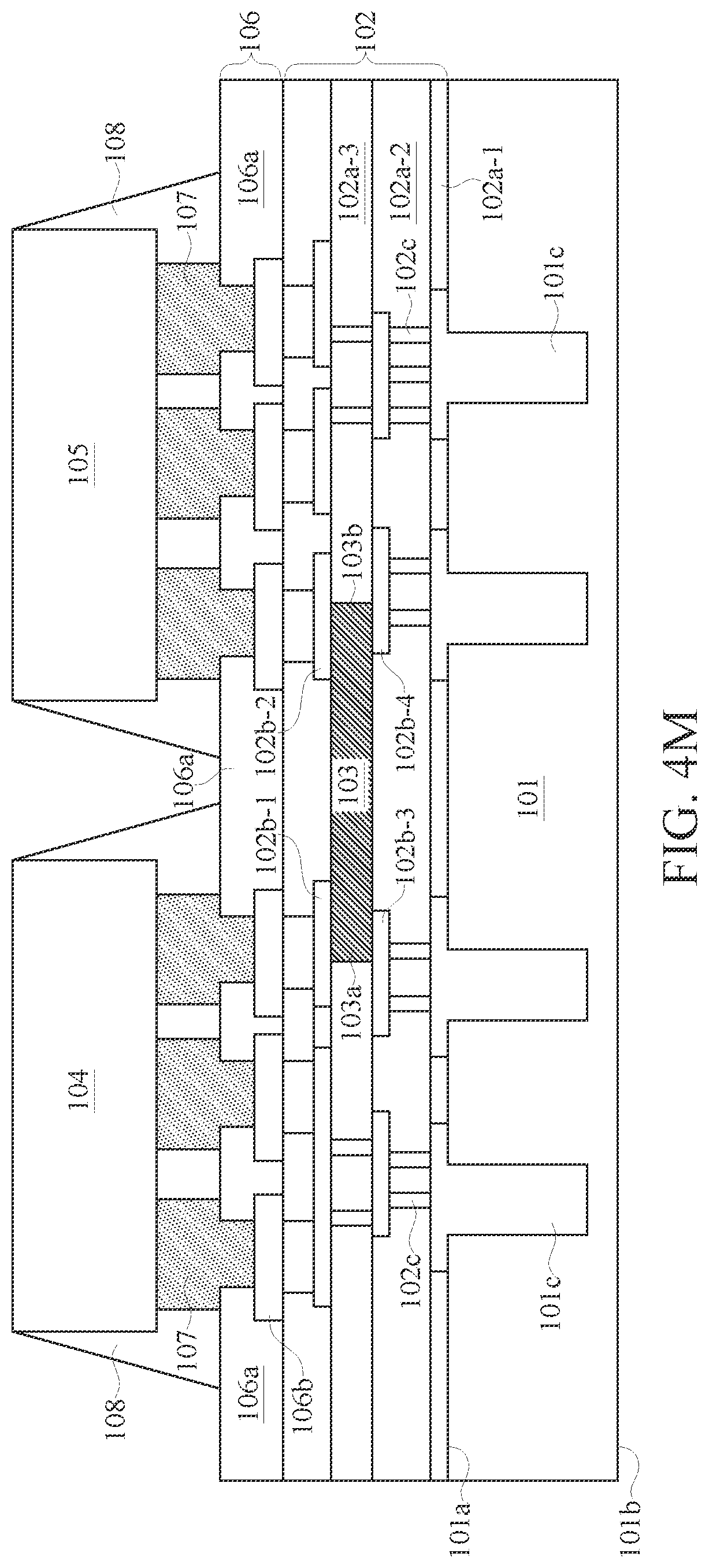 Patent US11824021 Figure 13 – Semiconductor package for high-speed data transmission and manufacturing method thereof