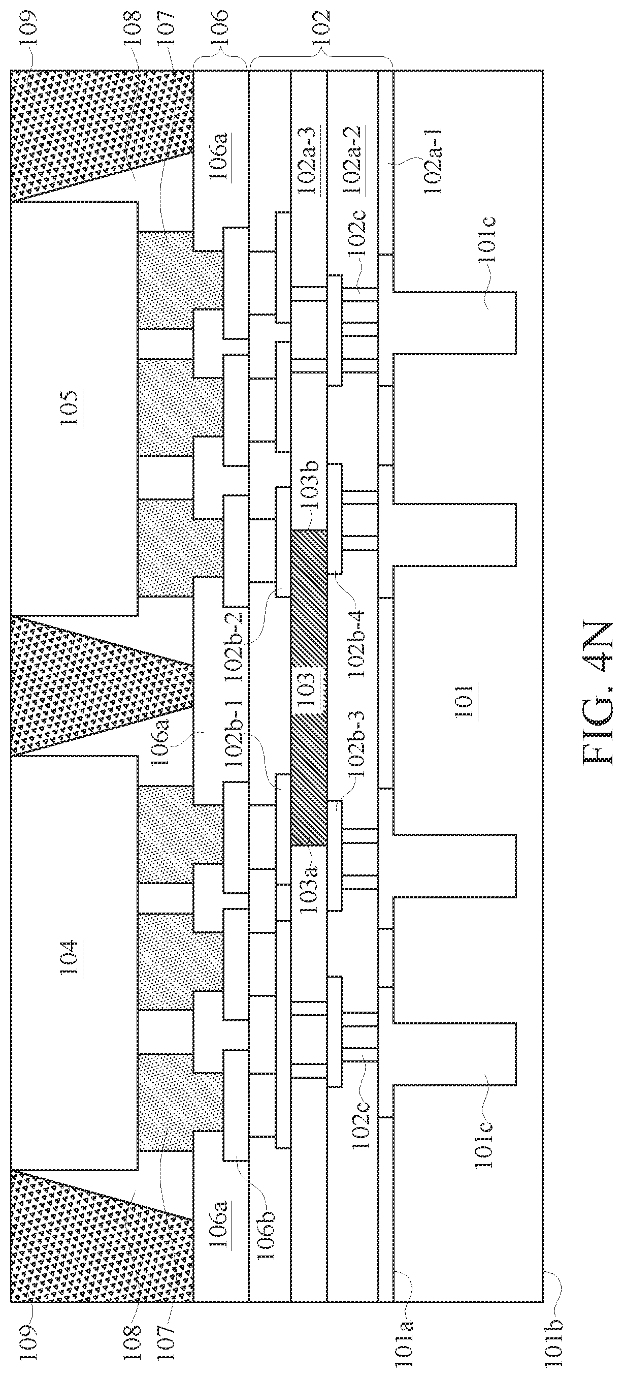 Patent US11824021 Figure 14 – Semiconductor package for high-speed data transmission and manufacturing method thereof