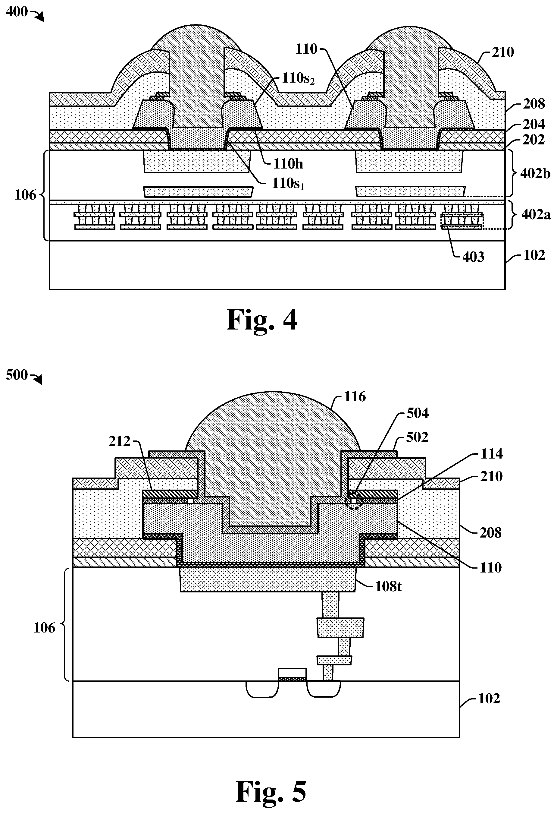 Patent US11824022 Figure 3 – Bond pad with enhanced reliability