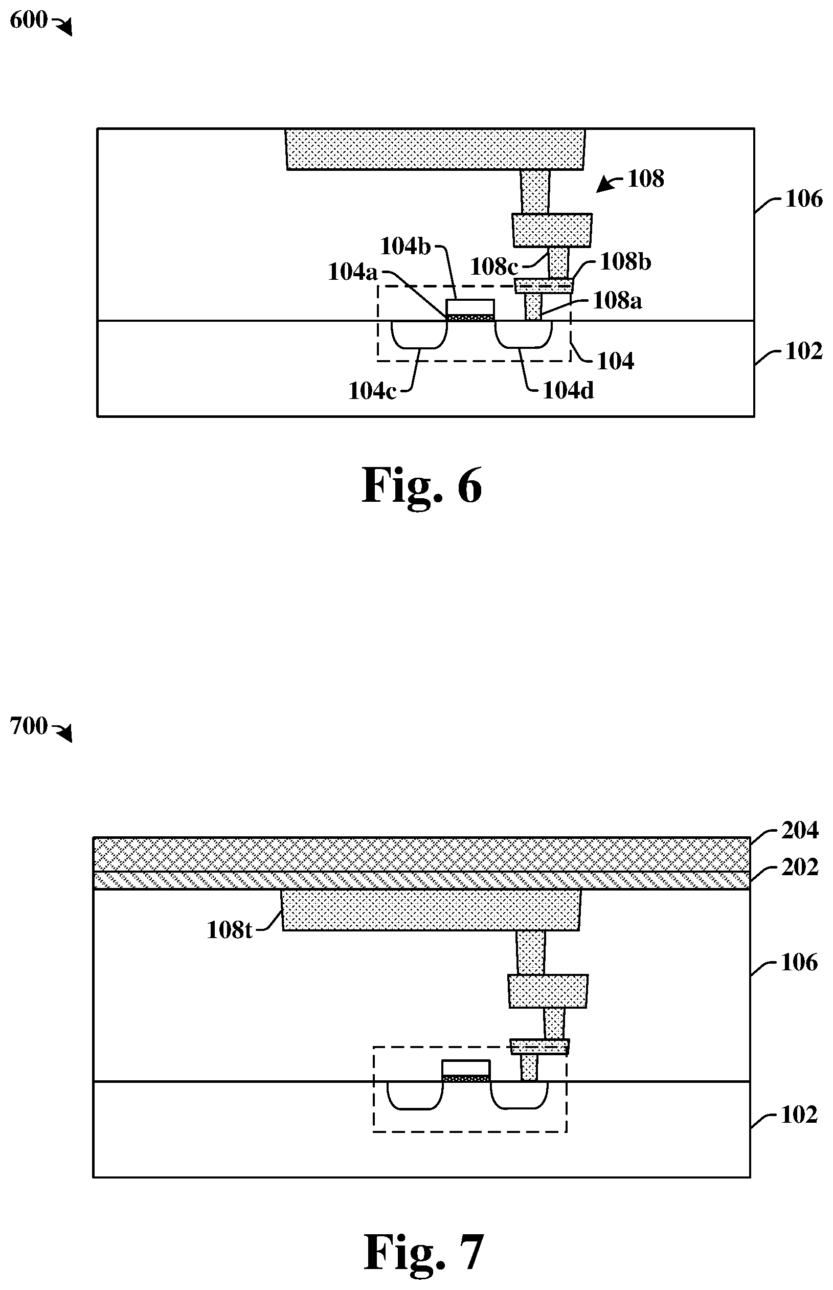 Patent US11824022 Figure 4 – Bond pad with enhanced reliability