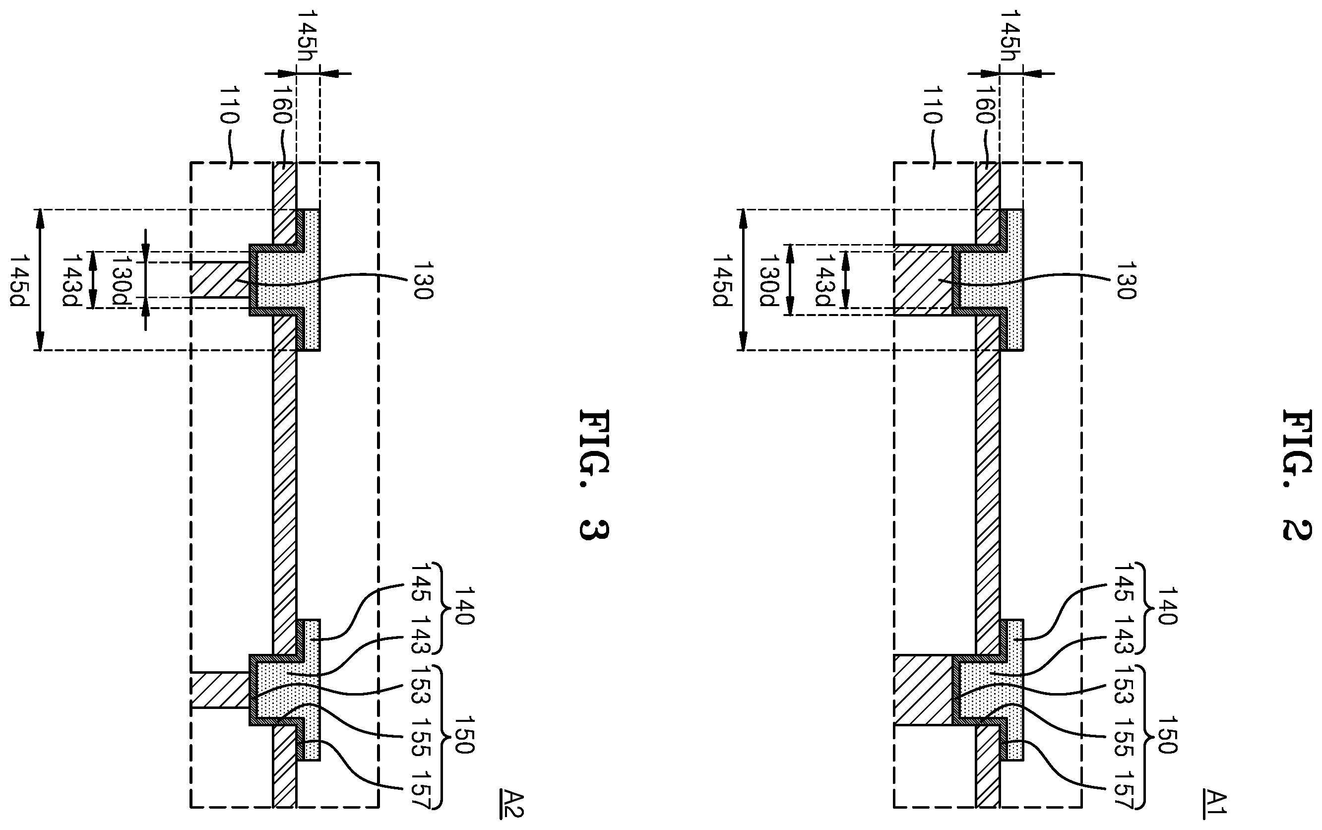 Patent US11824023 Figure 2 – Semiconductor chip and semiconductor package including the same