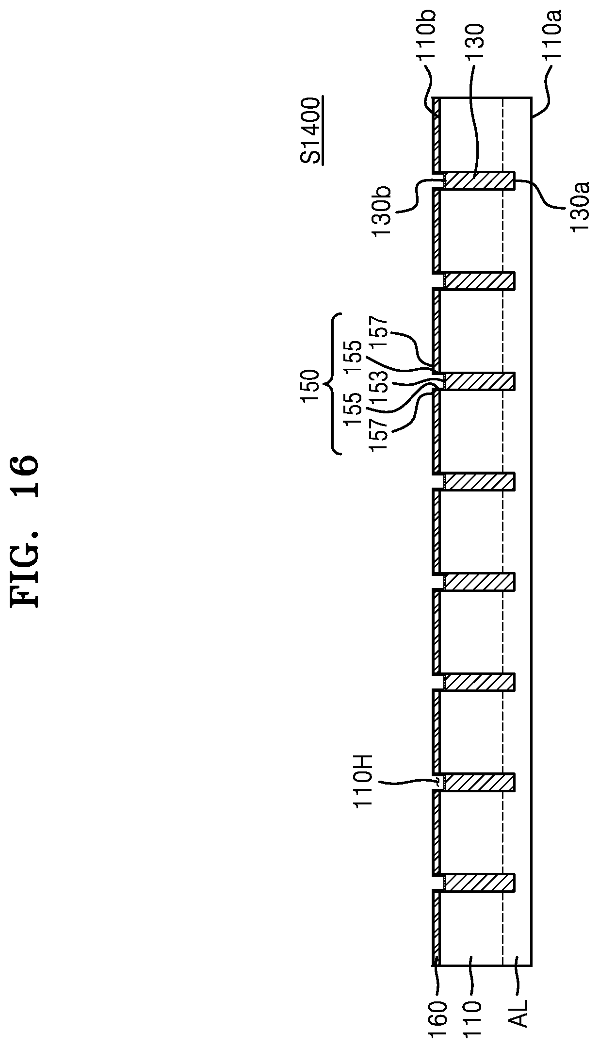 Patent US11824023 Figure 14 – Semiconductor chip and semiconductor package including the same