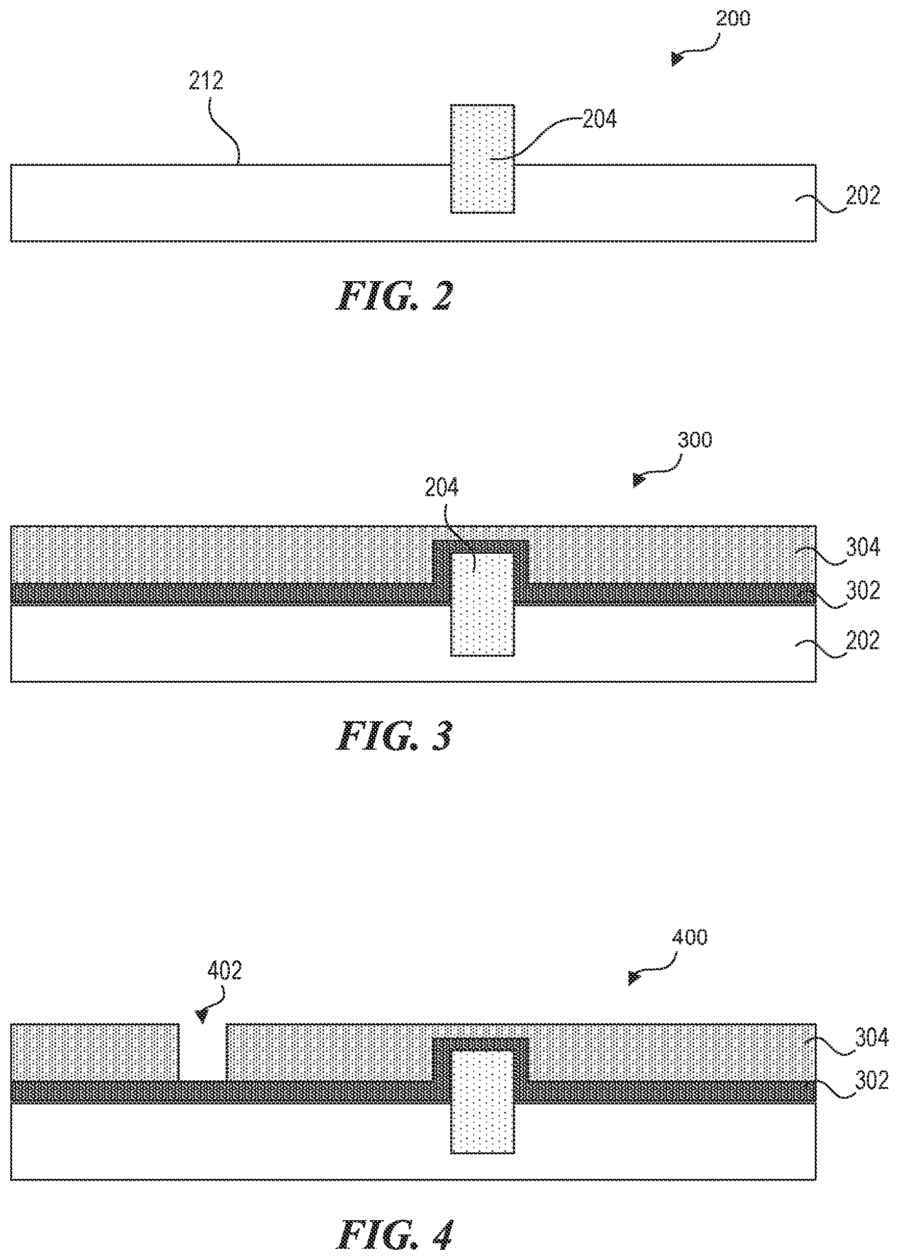 Patent US11824025 Figure 2 – Apparatus including integrated pads and methods of manufacturing the same