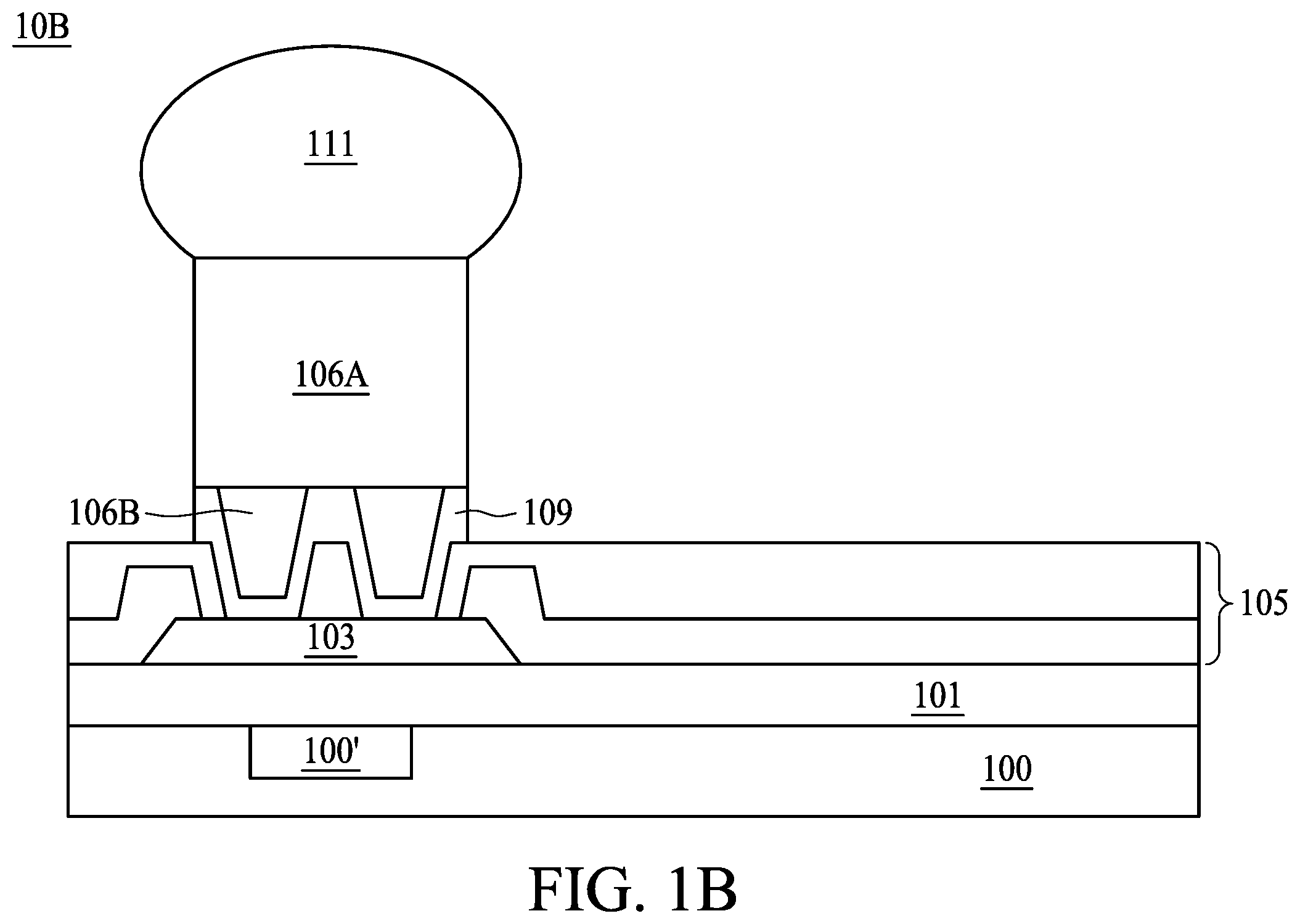 Patent US11824027 Figure 2 – Semiconductor package