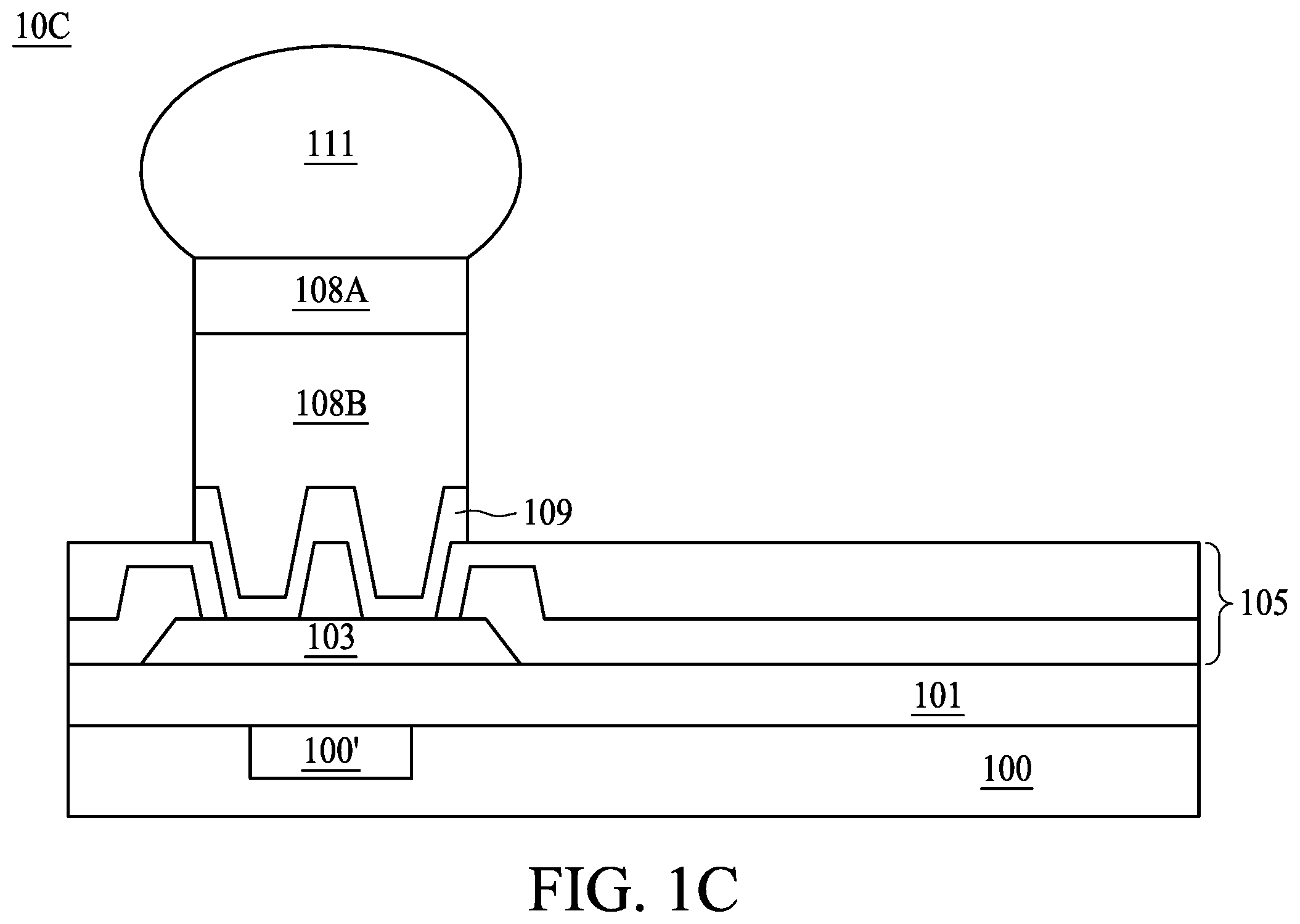 Patent US11824027 Figure 3 – Semiconductor package