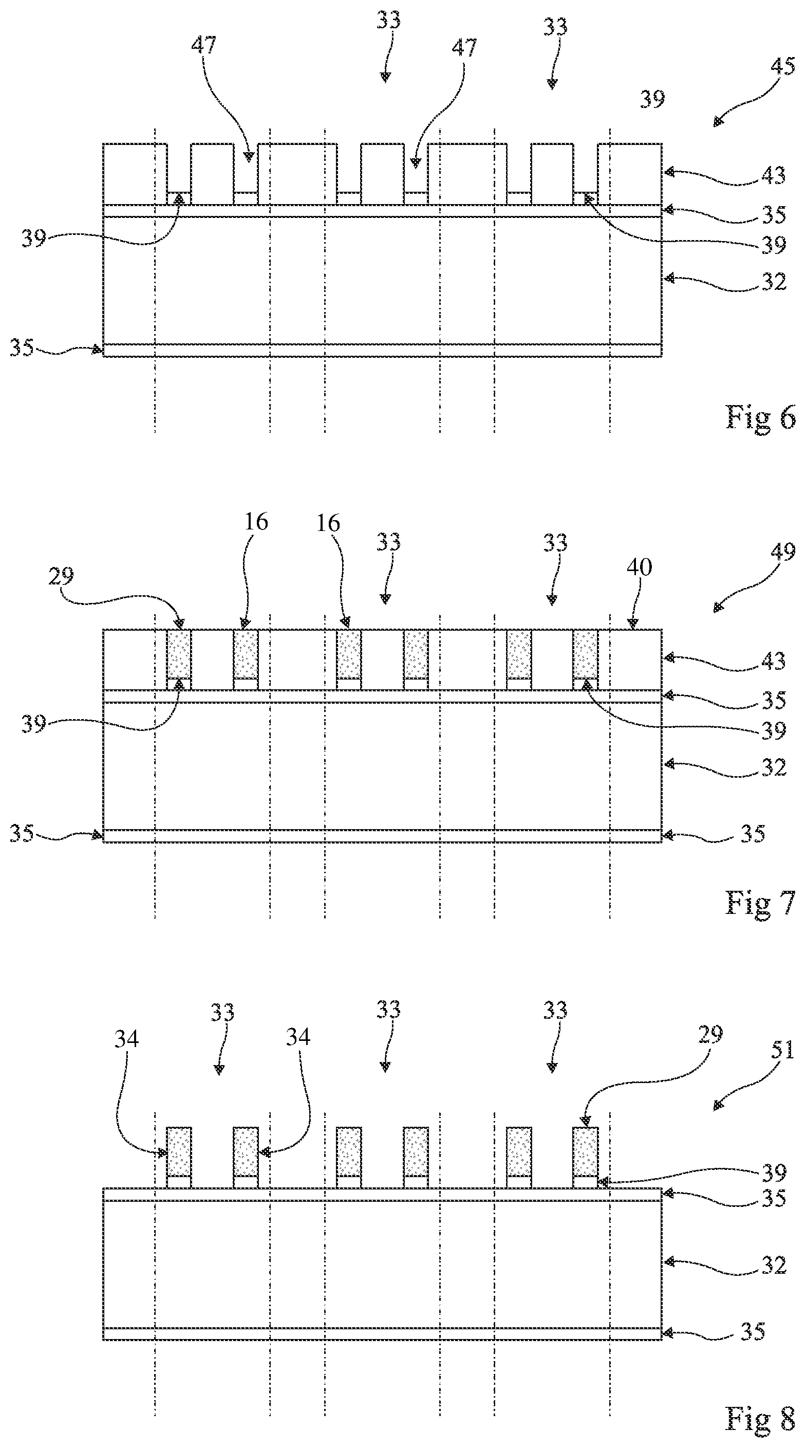Patent US11824028 Figure 3 – Die with metal pillars
