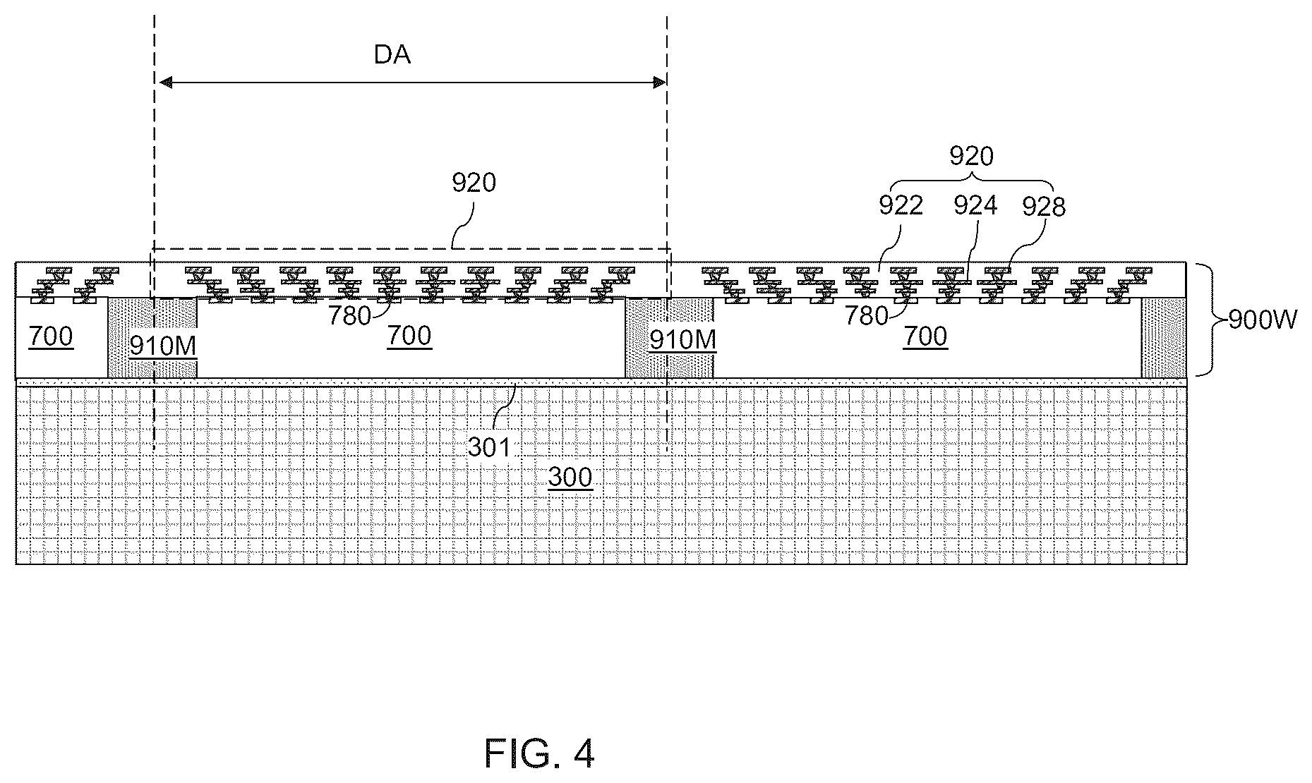 Patent US11824032 Figure 5 – Die corner removal for underfill crack suppression in semiconductor die packaging