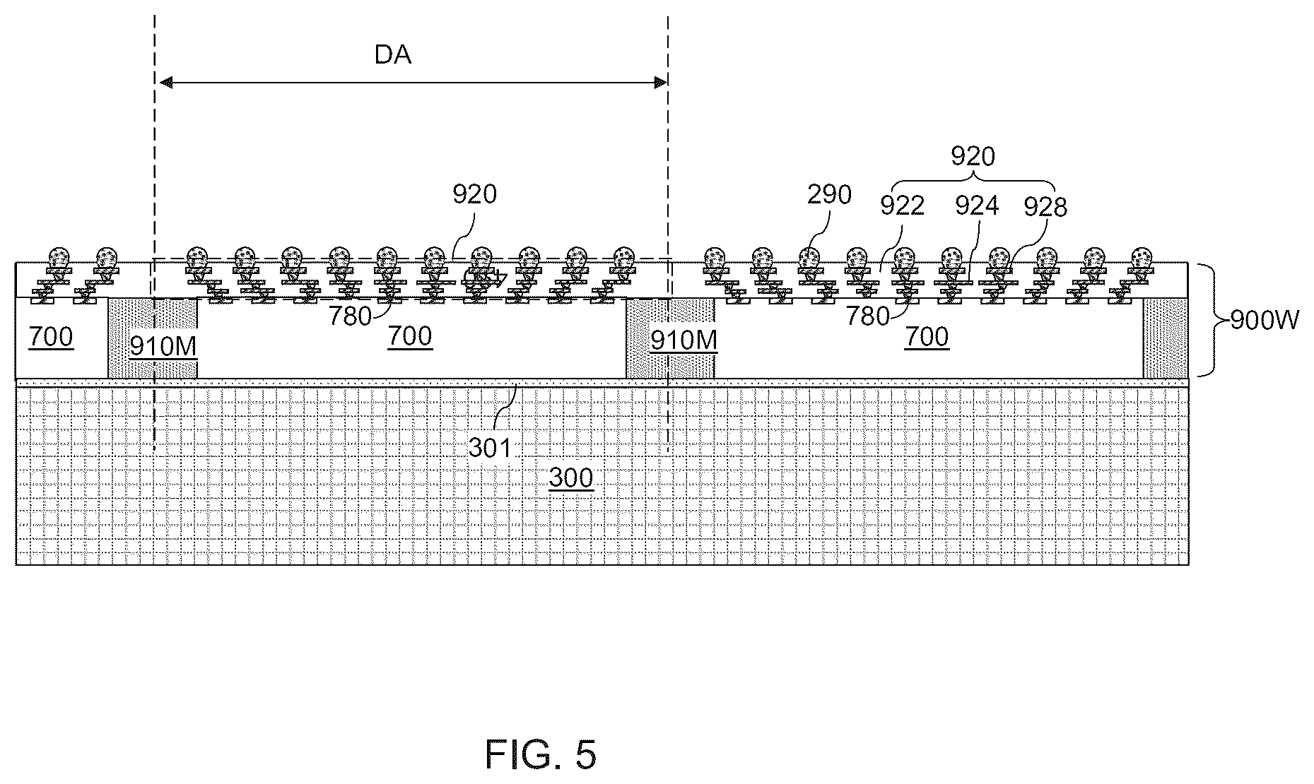 Patent US11824032 Figure 6 – Die corner removal for underfill crack suppression in semiconductor die packaging