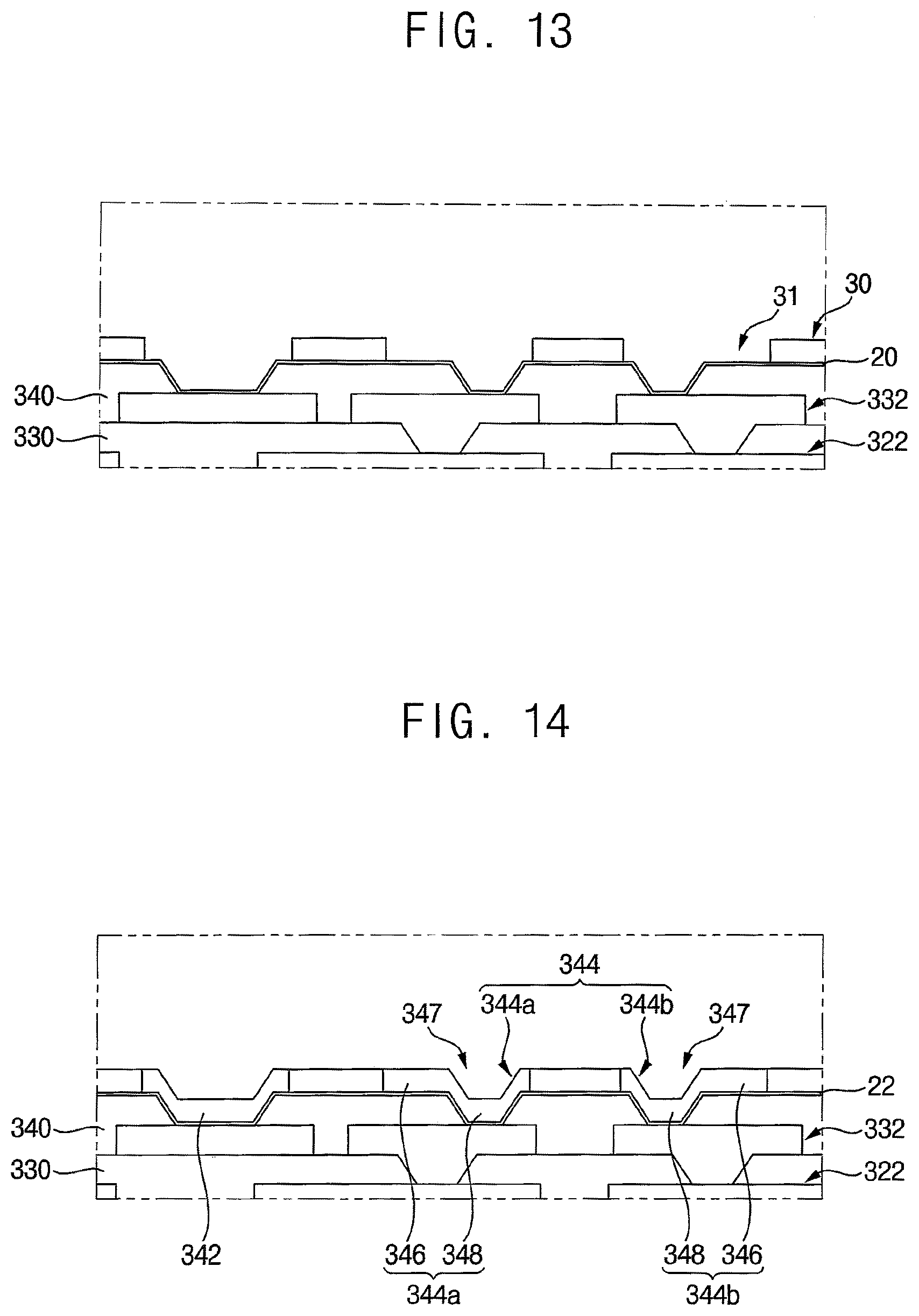 Patent US11824033 Figure 13 – Semiconductor package and method of manufacturing the semiconductor package