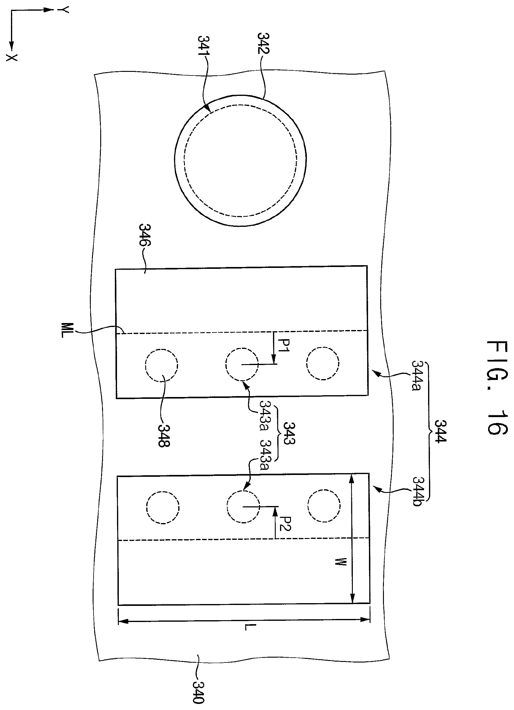 Patent US11824033 Figure 15 – Semiconductor package and method of manufacturing the semiconductor package