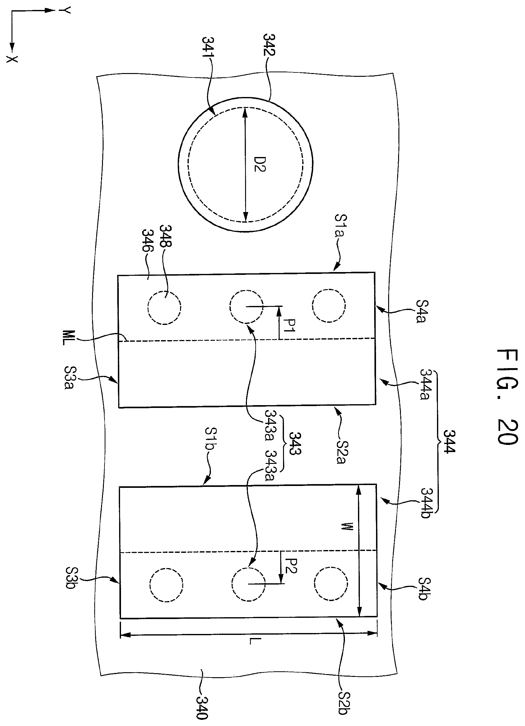 Patent US11824033 Figure 18 – Semiconductor package and method of manufacturing the semiconductor package