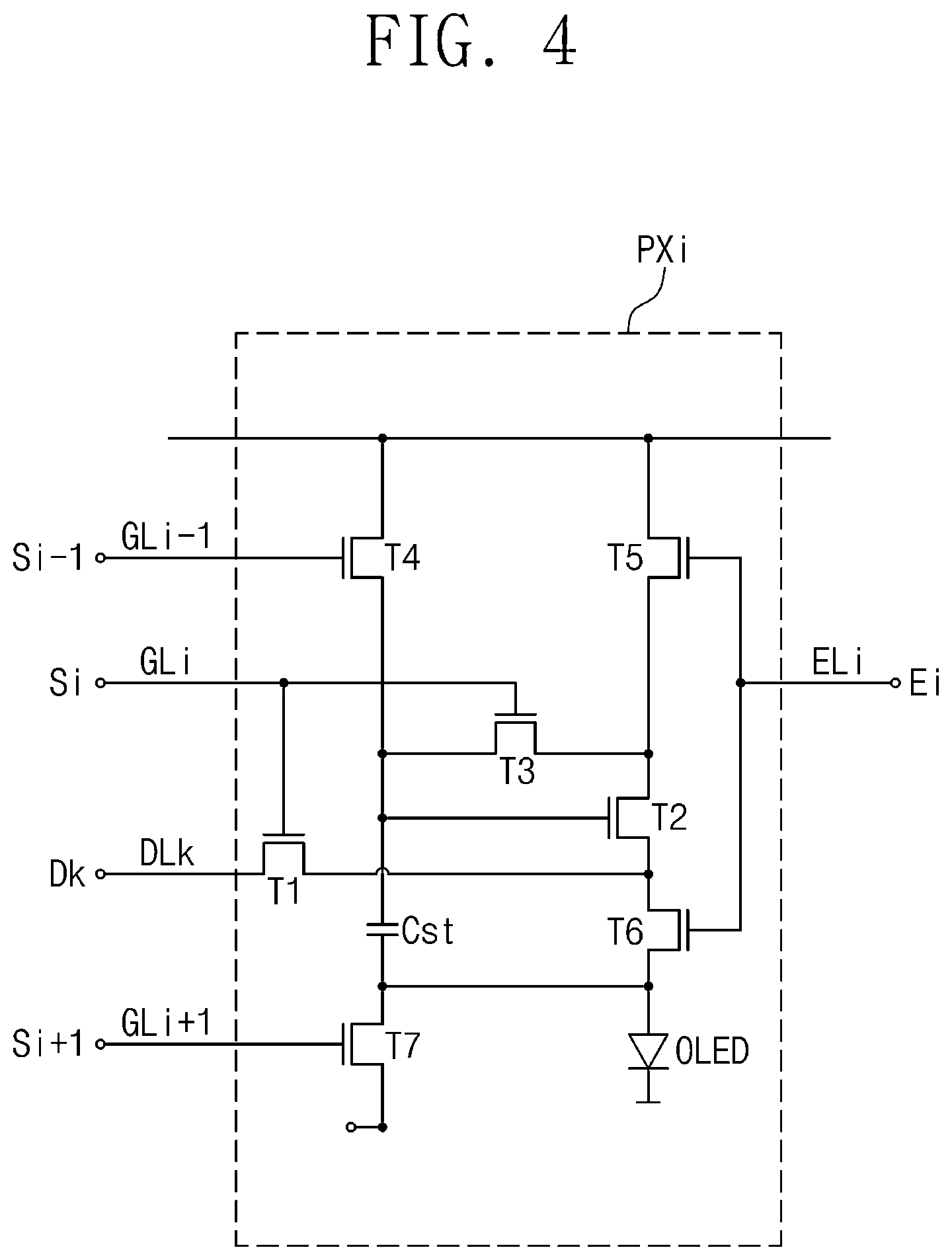 Patent US11824034 Figure 5 – Display device including adhesive film with conductive ball