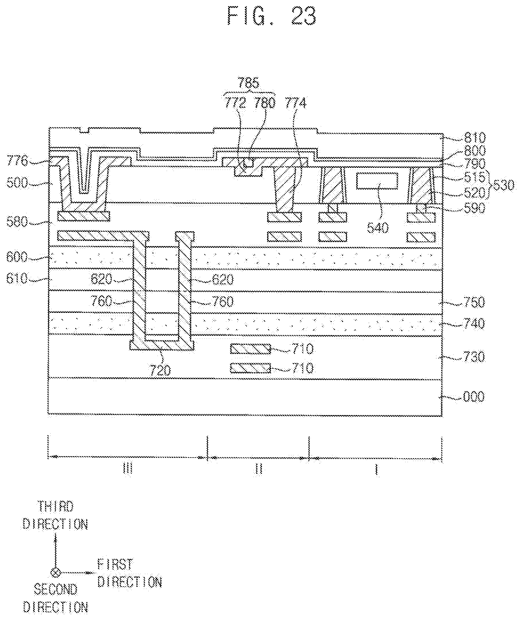 Patent US11824035 Figure 14 – Method of manufacturing a semiconductor device including bonding layer and adsorption layer