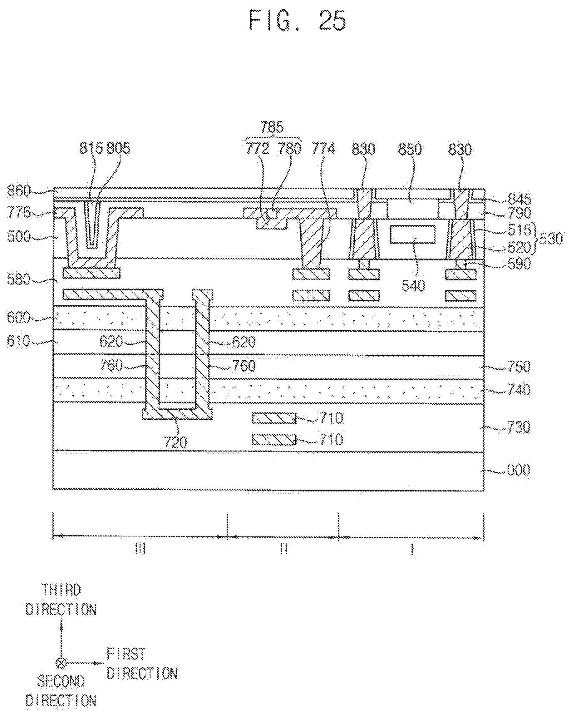 Patent US11824035 Figure 16 – Method of manufacturing a semiconductor device including bonding layer and adsorption layer