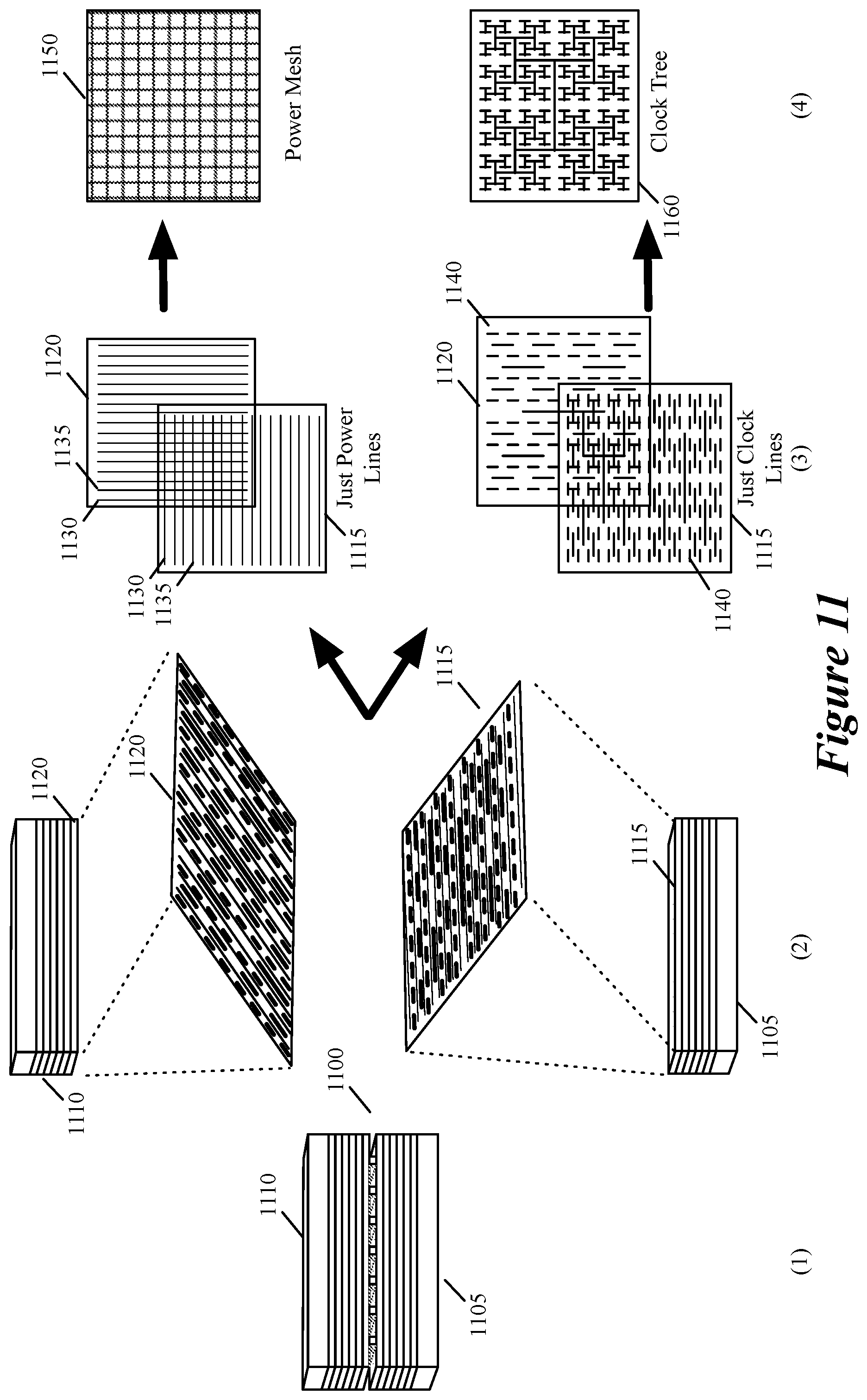 Patent US11824042 Figure 9 – 3D chip sharing data bus