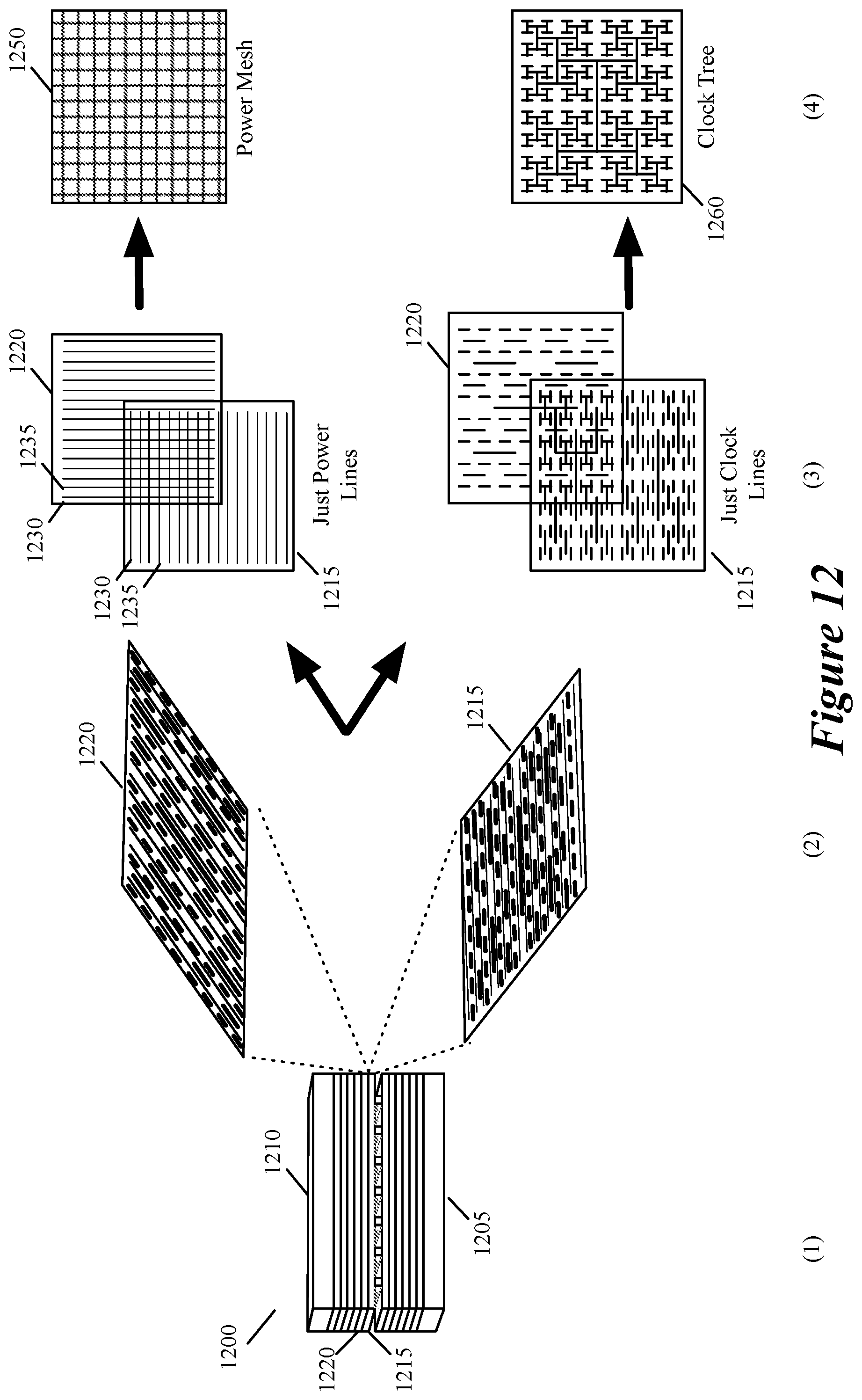 Patent US11824042 Figure 10 – 3D chip sharing data bus