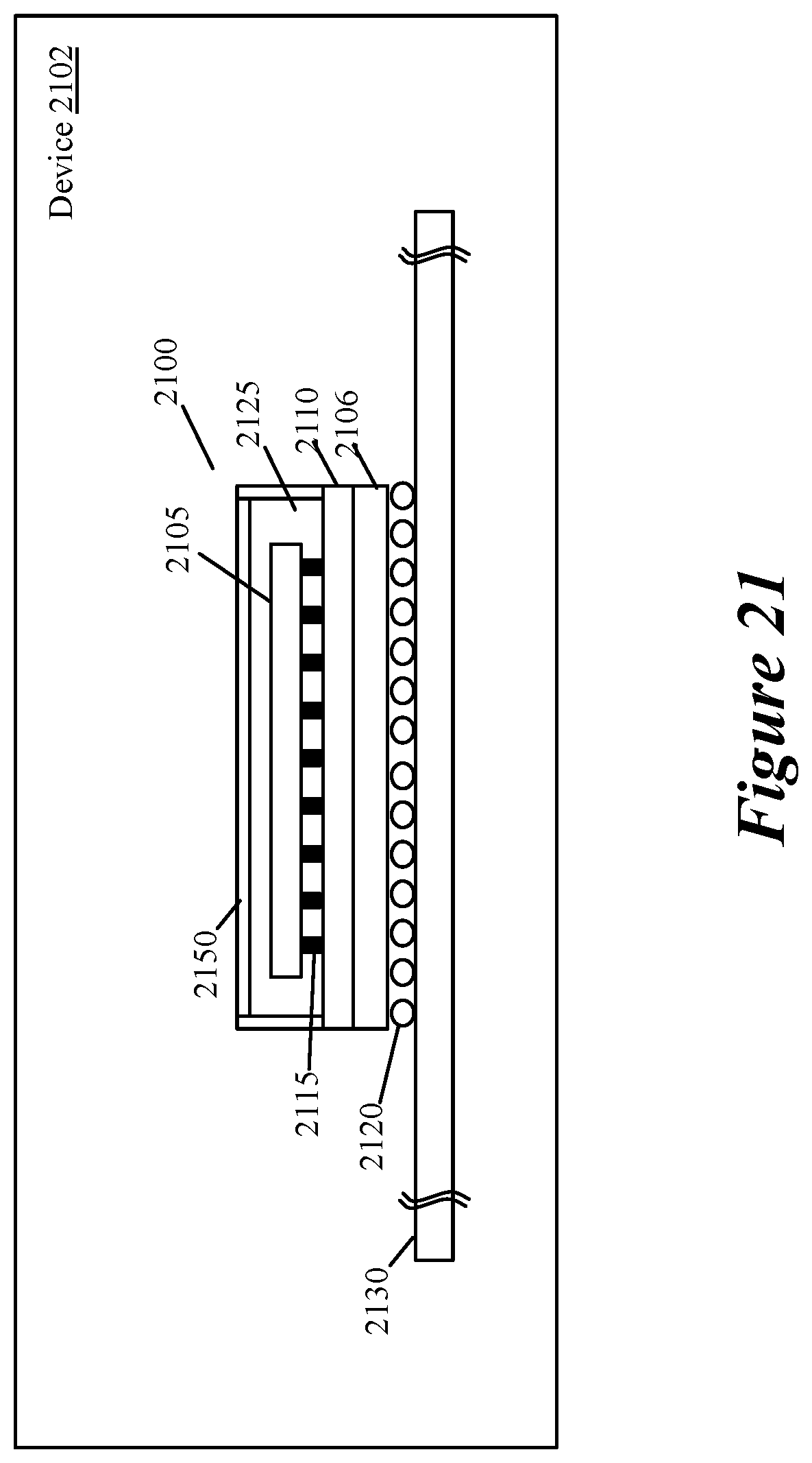 Patent US11824042 Figure 19 – 3D chip sharing data bus