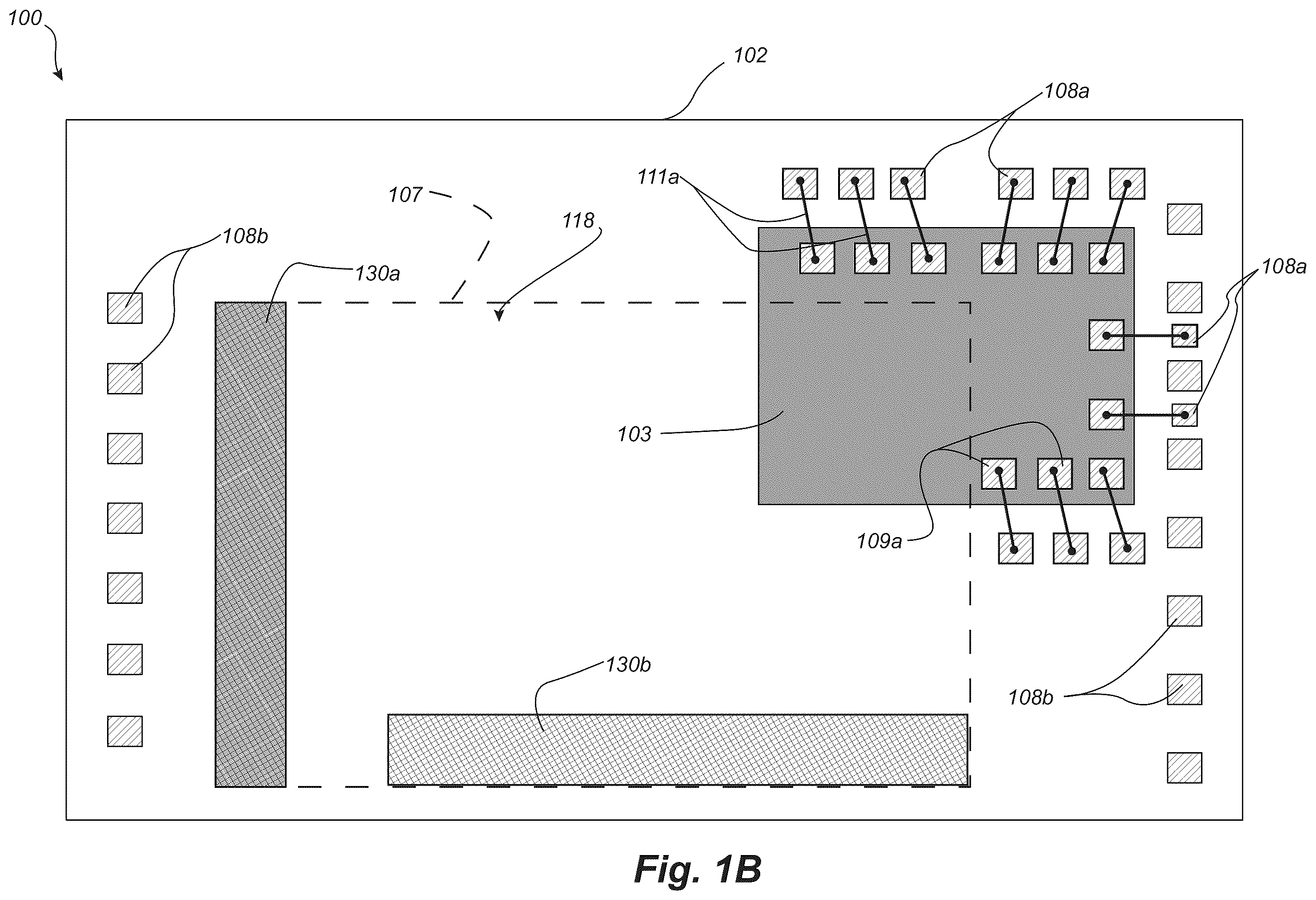 Patent US11824044 Figure 2 – Stacked semiconductor die assemblies with die support members and associated systems and methods