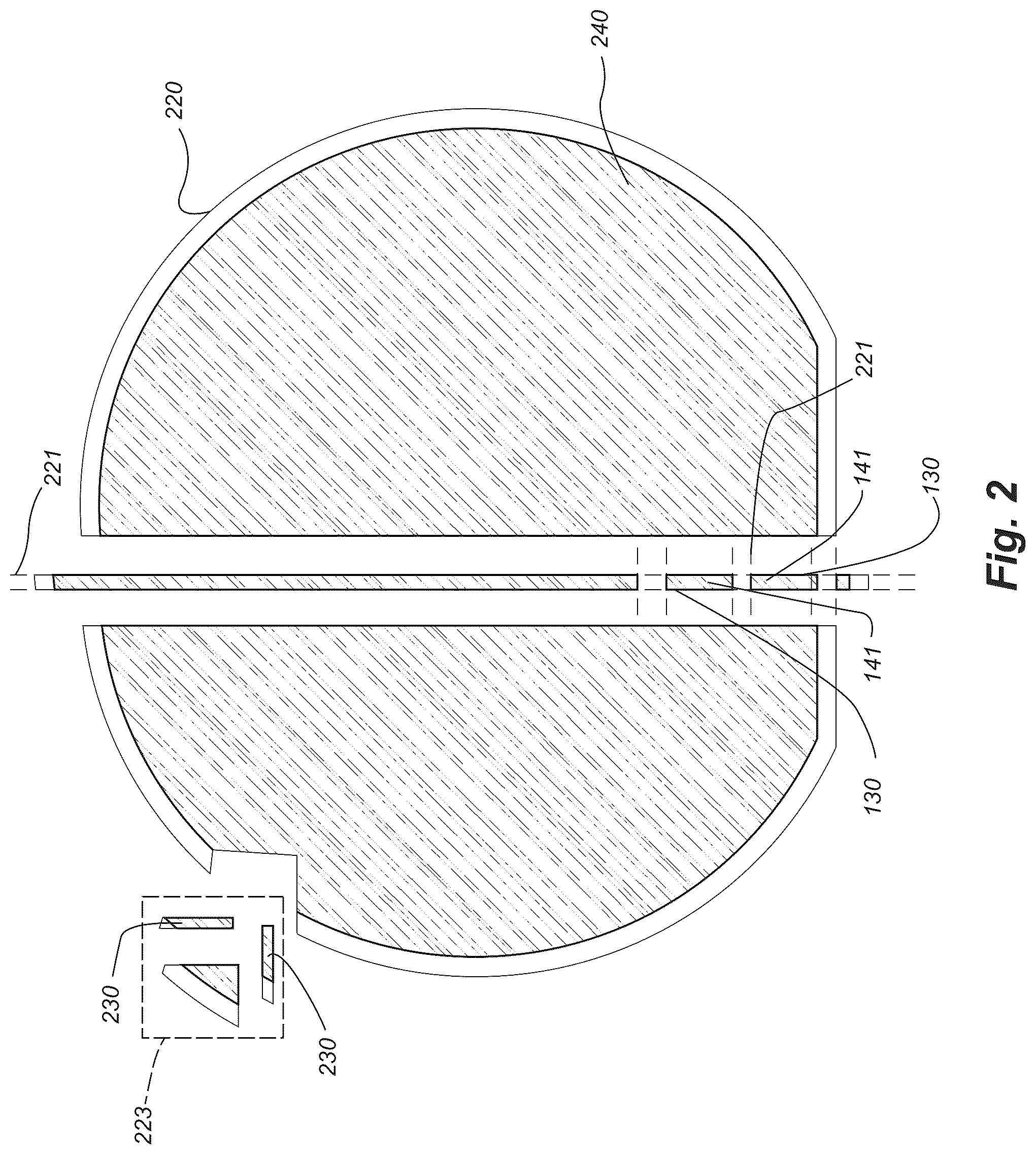 Patent US11824044 Figure 3 – Stacked semiconductor die assemblies with die support members and associated systems and methods