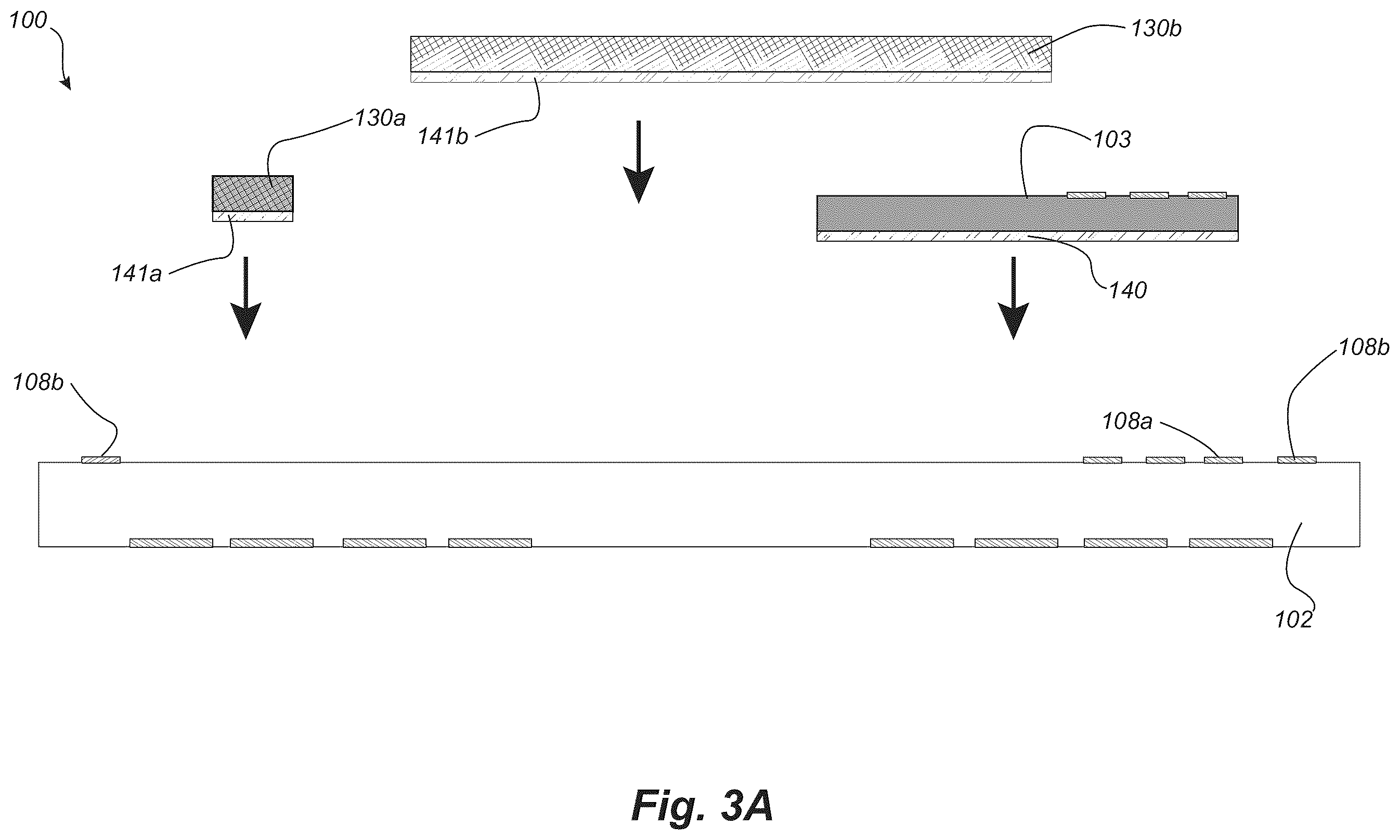 Patent US11824044 Figure 4 – Stacked semiconductor die assemblies with die support members and associated systems and methods