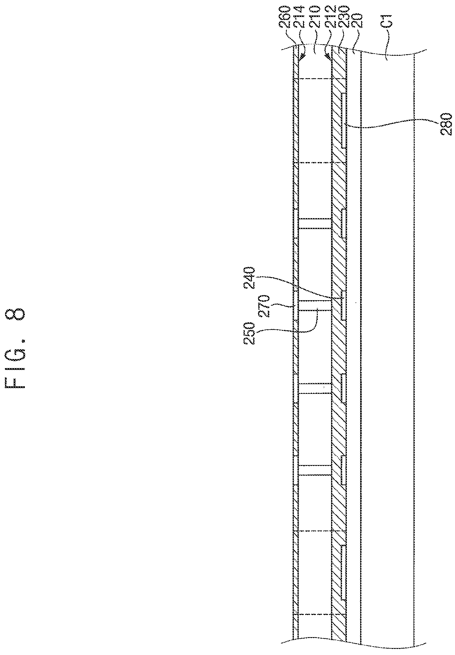 Patent US11824045 Figure 7 – Semiconductor package and method of manufacturing the semiconductor package