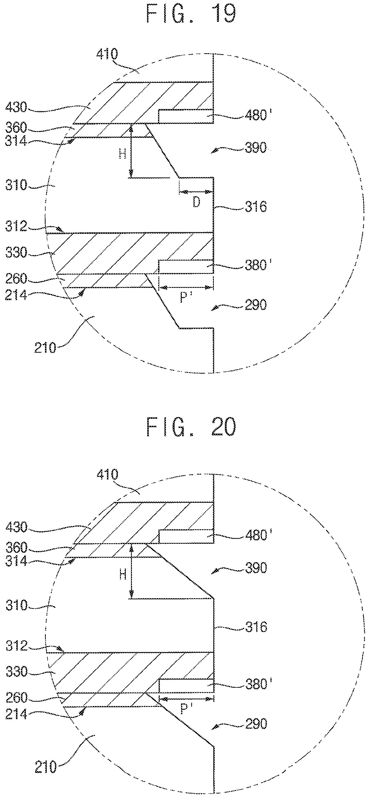 Patent US11824045 Figure 18 – Semiconductor package and method of manufacturing the semiconductor package