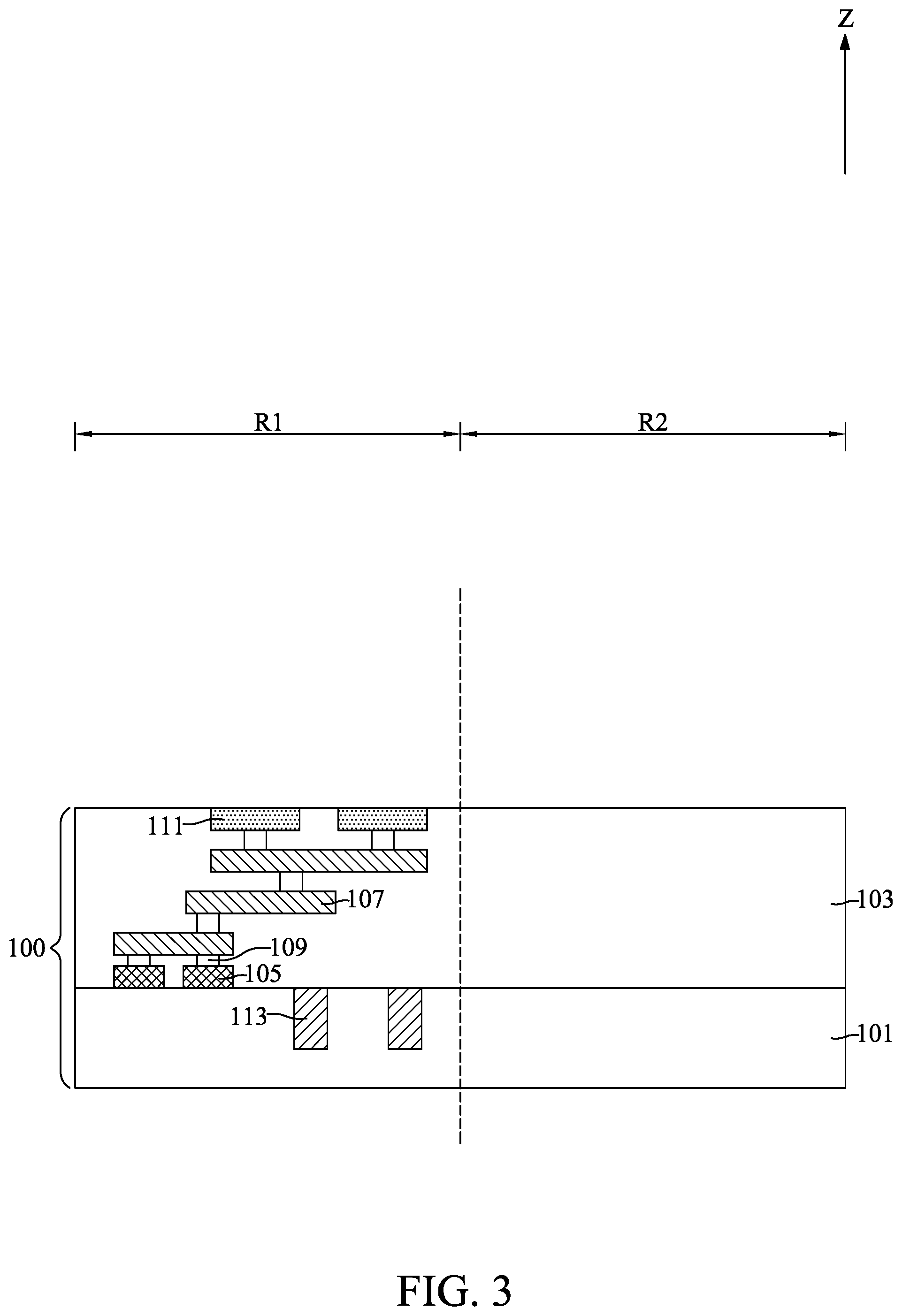 Patent US11824047 Figure 3 – Method for fabricating semiconductor device with stacked dies