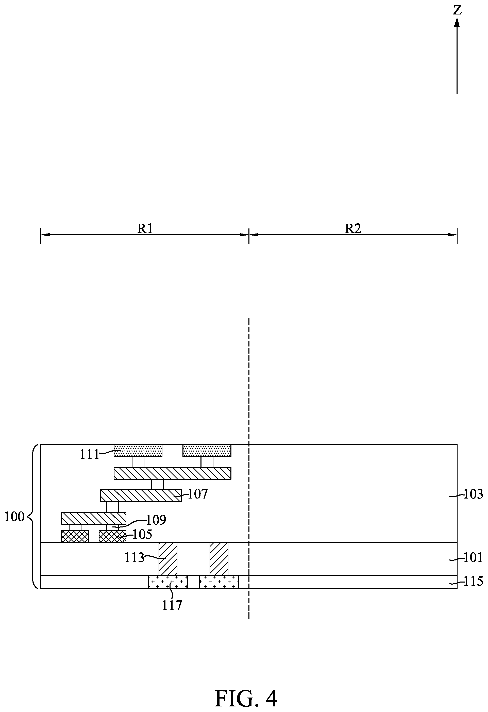 Patent US11824047 Figure 4 – Method for fabricating semiconductor device with stacked dies