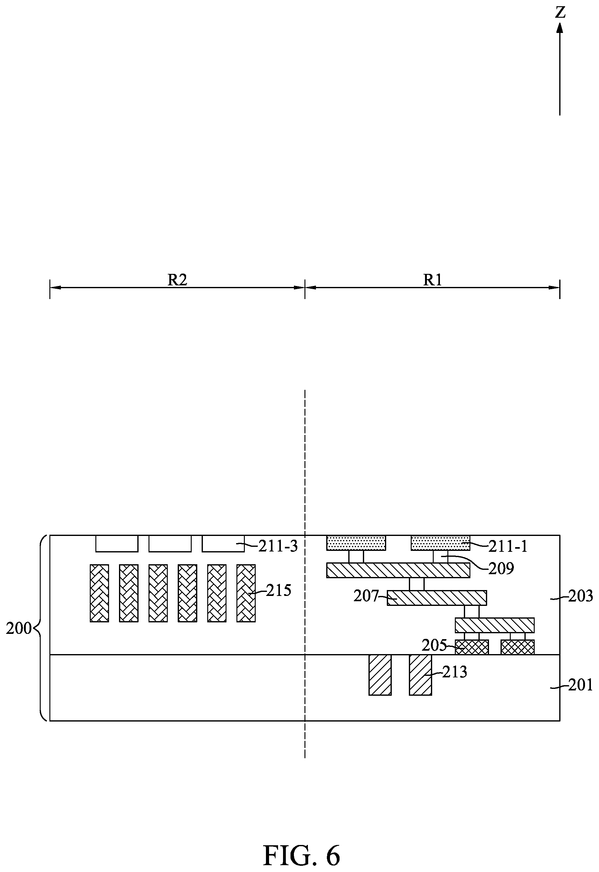 Patent US11824047 Figure 6 – Method for fabricating semiconductor device with stacked dies