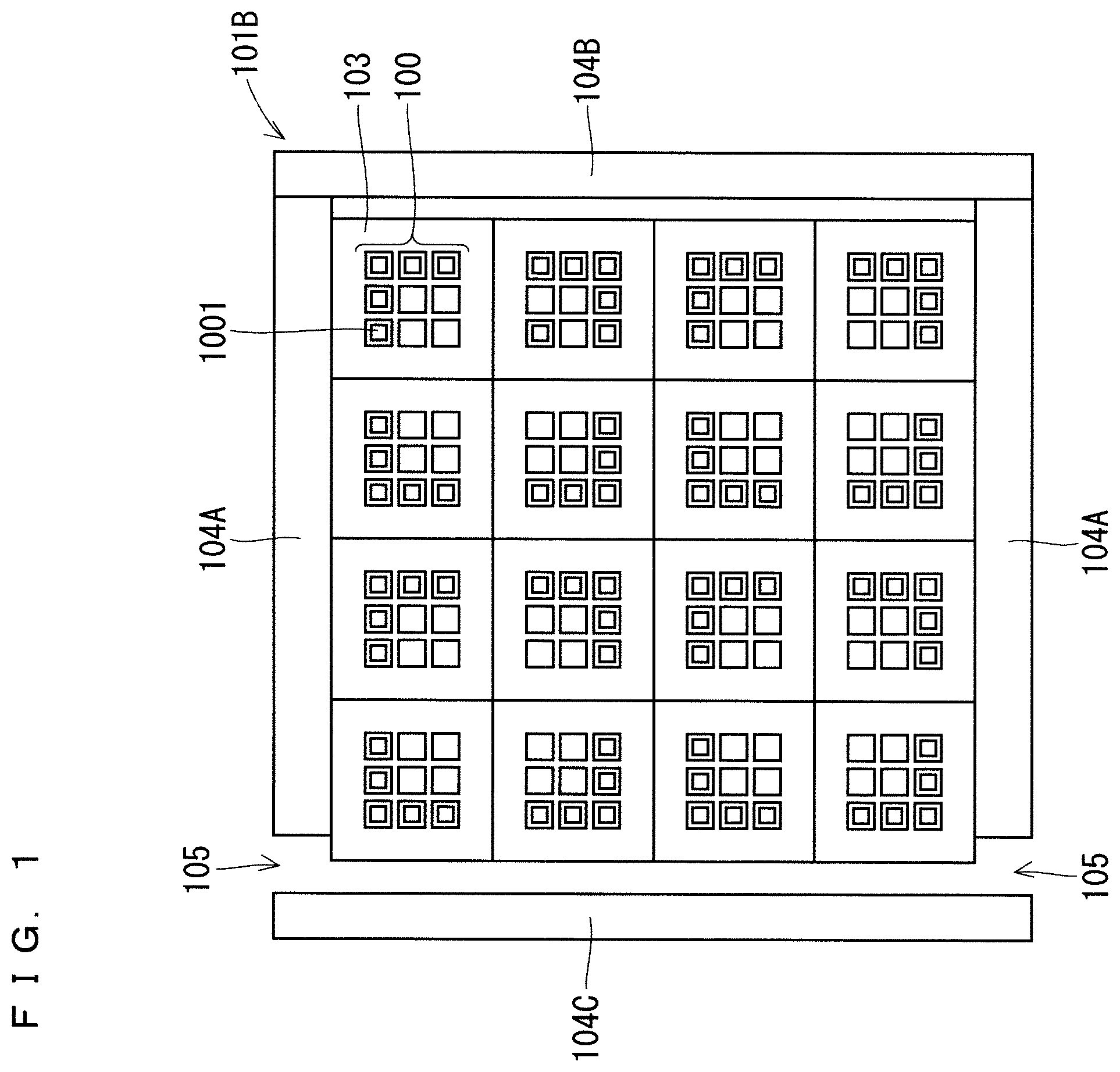 Patent US11824048 Figure 1 – Power semiconductor module and composite module having peripheral structures surrounding parts of the module main body