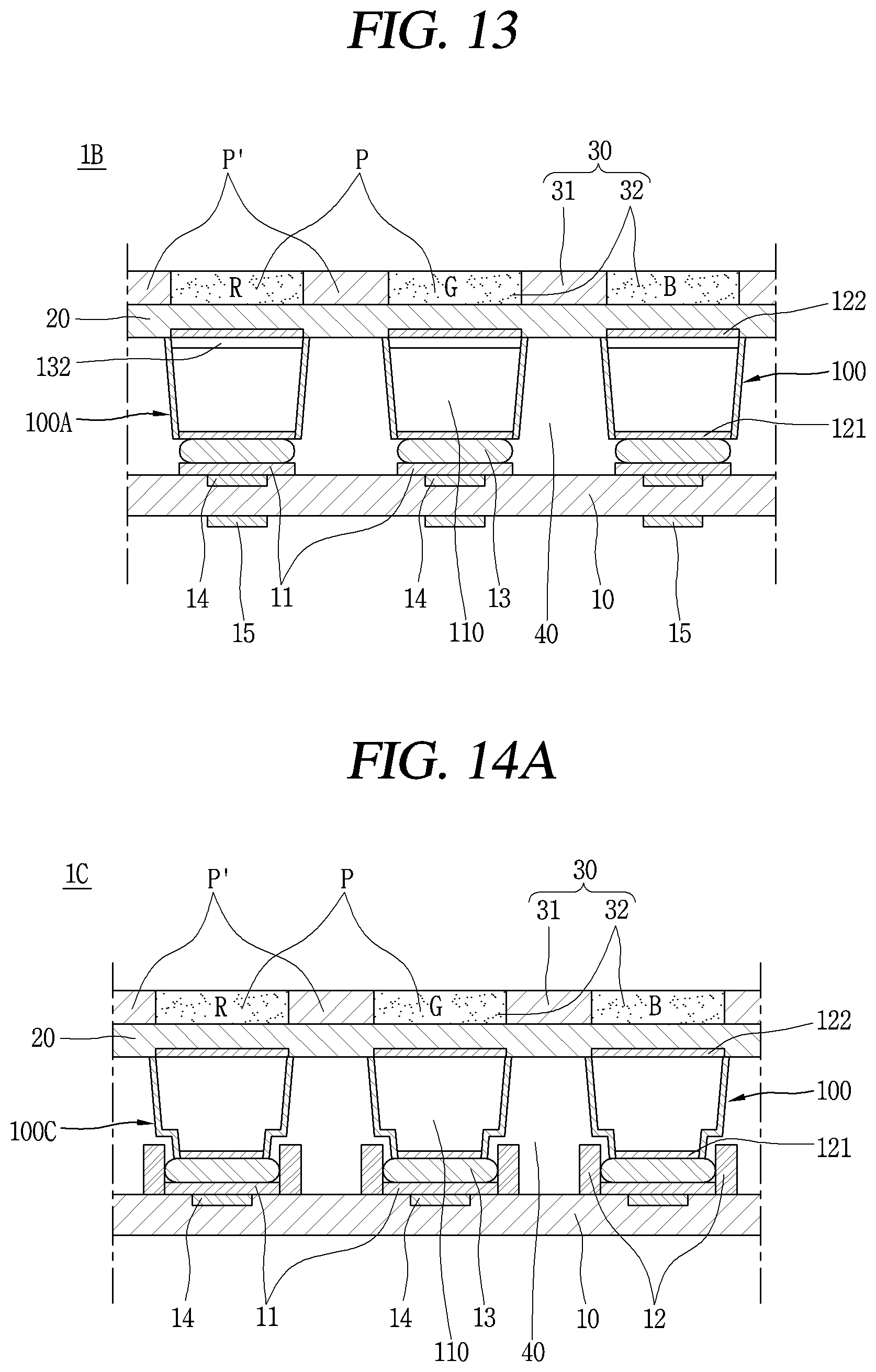 Patent US11824049 Figure 9 – Display device