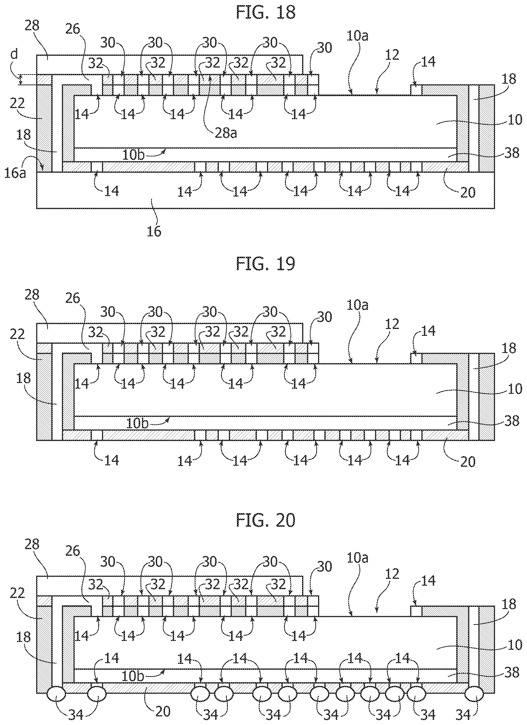Patent US11824052 Figure 8 – Electro-optical system with an electrical integrated circuit over an optical integrated circuit