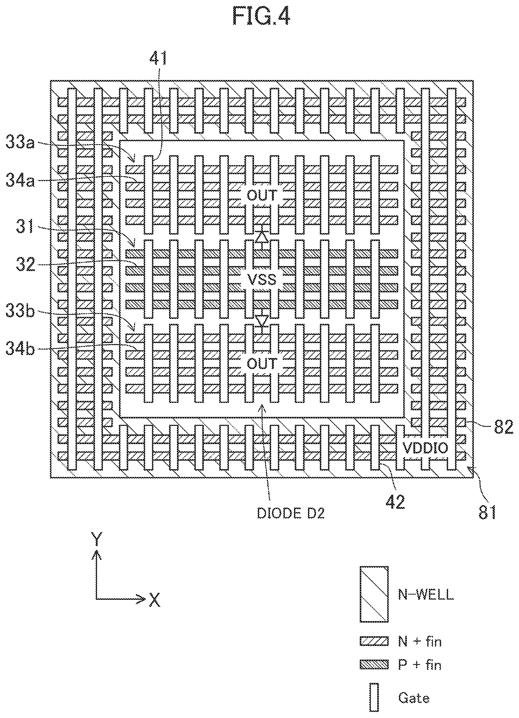 Patent US11824055 Figure 3 – Semiconductor integrated circuit device