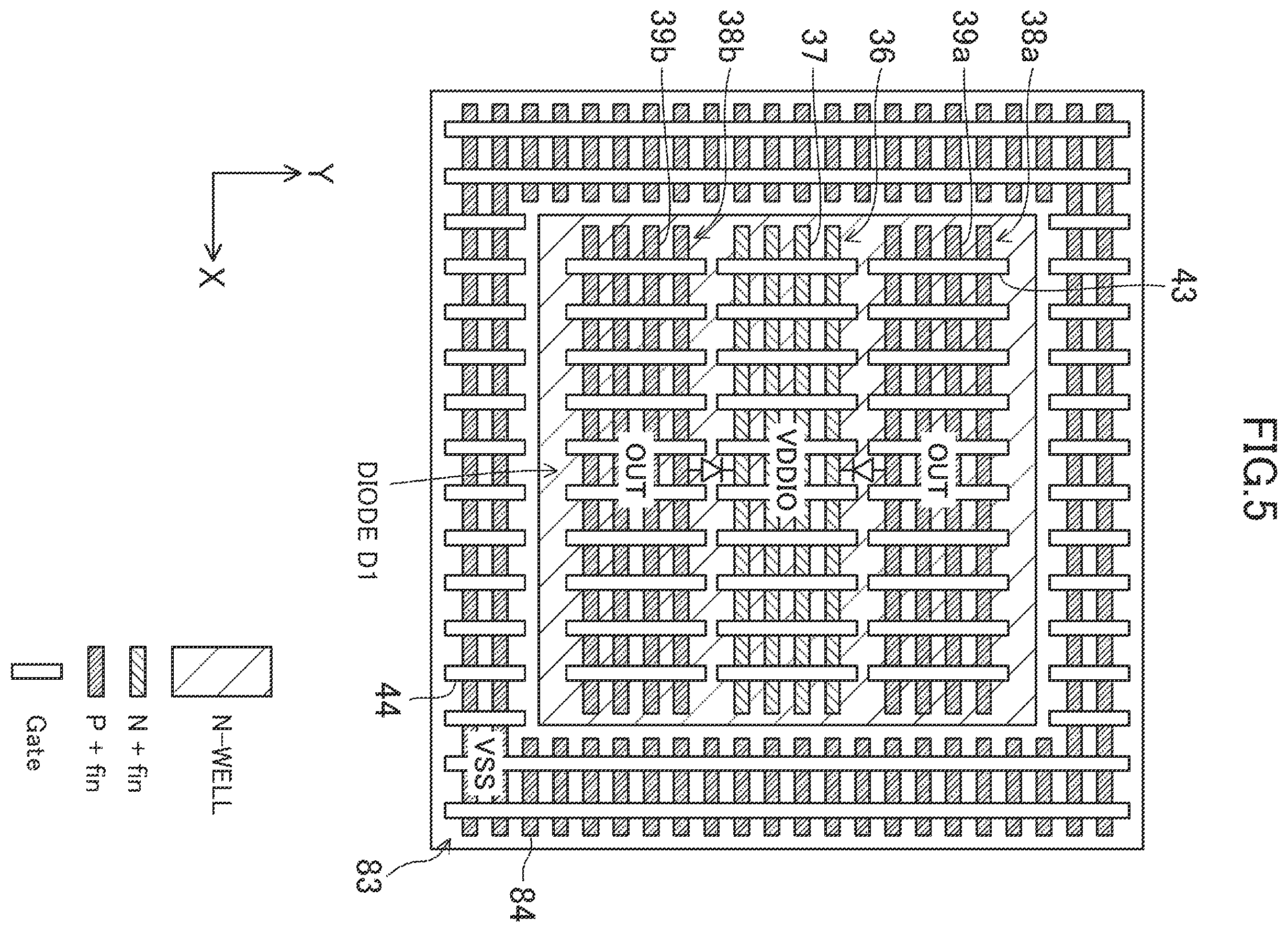 Patent US11824055 Figure 4 – Semiconductor integrated circuit device