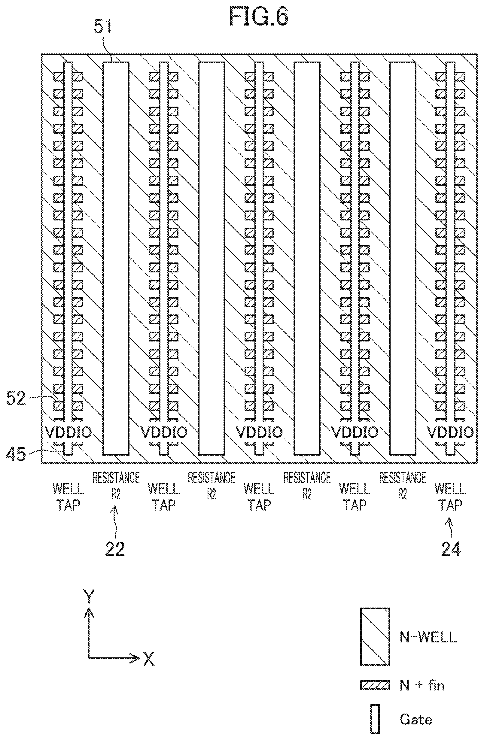 Patent US11824055 Figure 5 – Semiconductor integrated circuit device