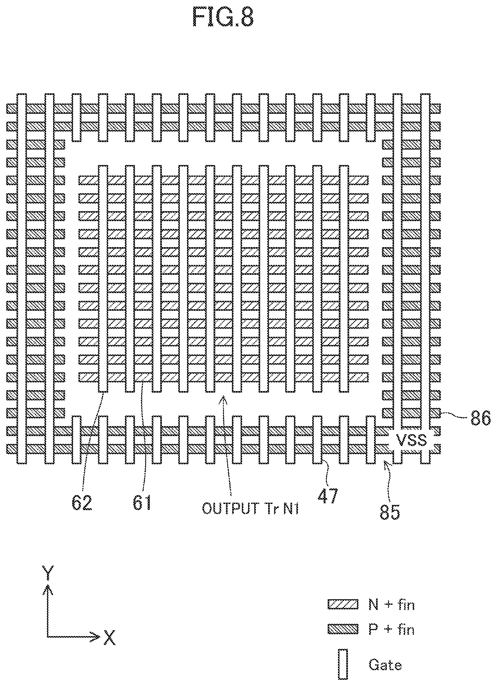 Patent US11824055 Figure 7 – Semiconductor integrated circuit device