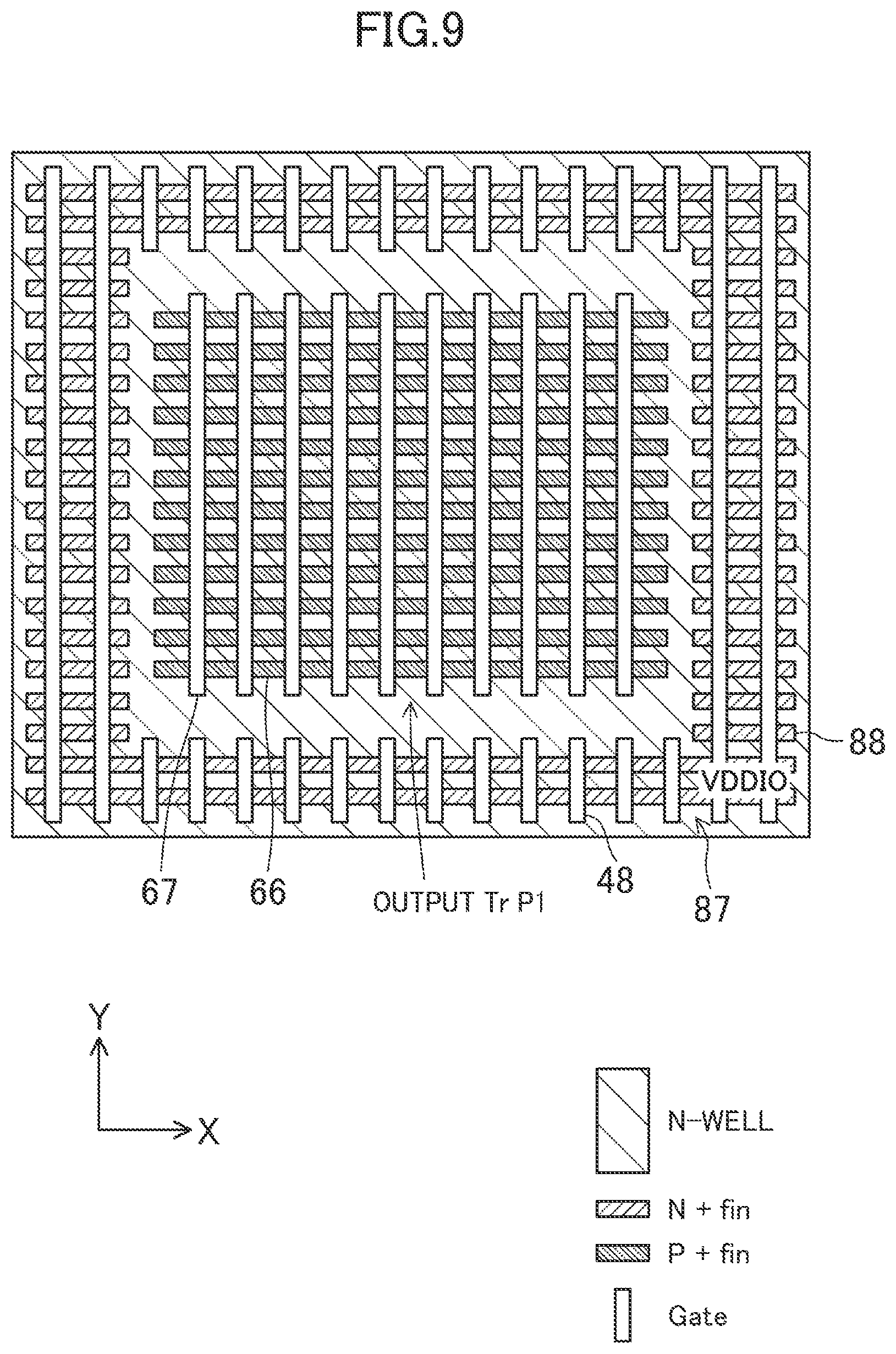 Patent US11824055 Figure 8 – Semiconductor integrated circuit device