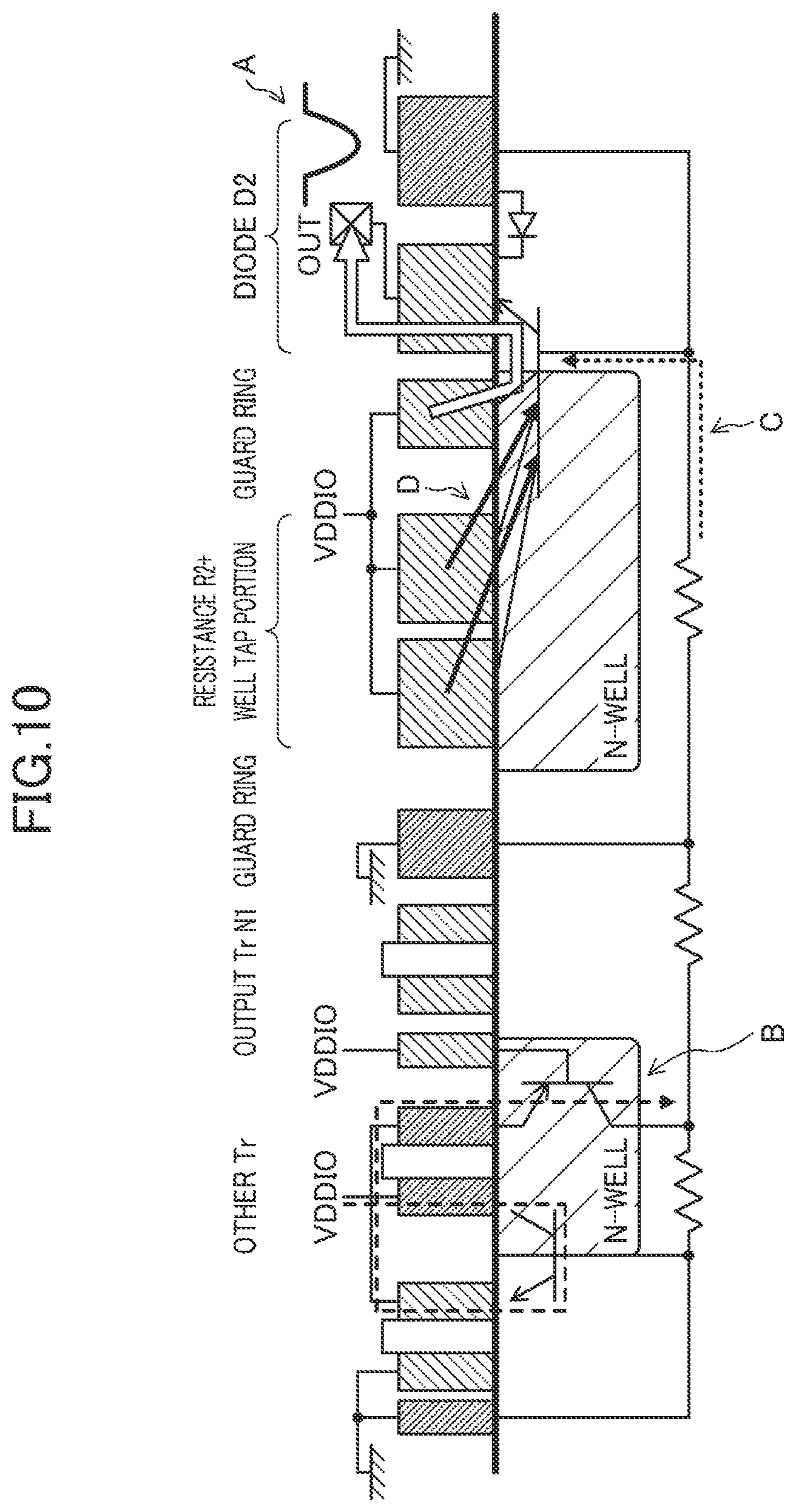 Patent US11824055 Figure 9 – Semiconductor integrated circuit device