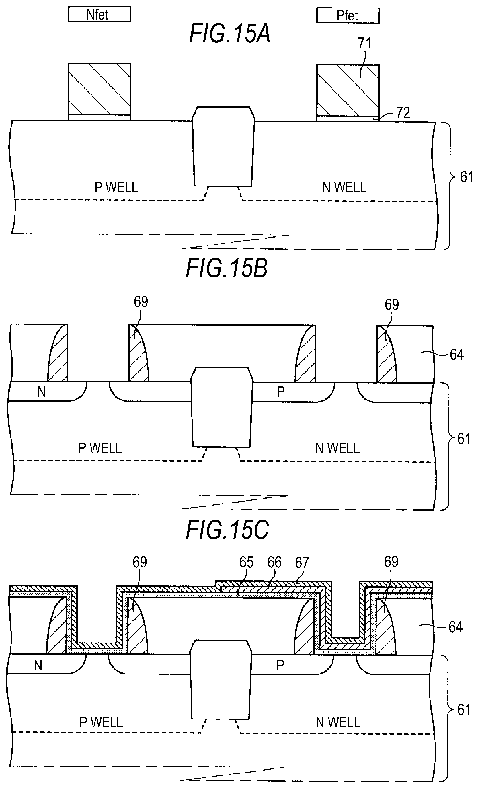 Patent US11824057 Figure 15 – Semiconductor device with fin-type field effect transistor