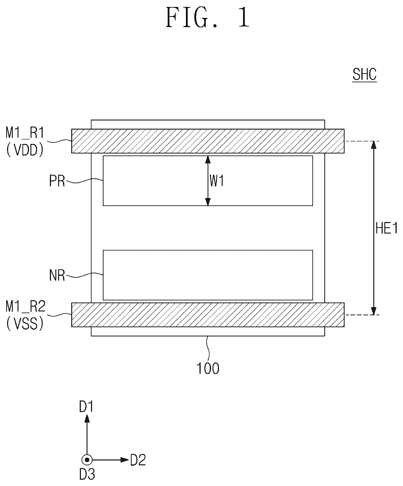 Patent US11824059 Figure 1 – Semiconductor device