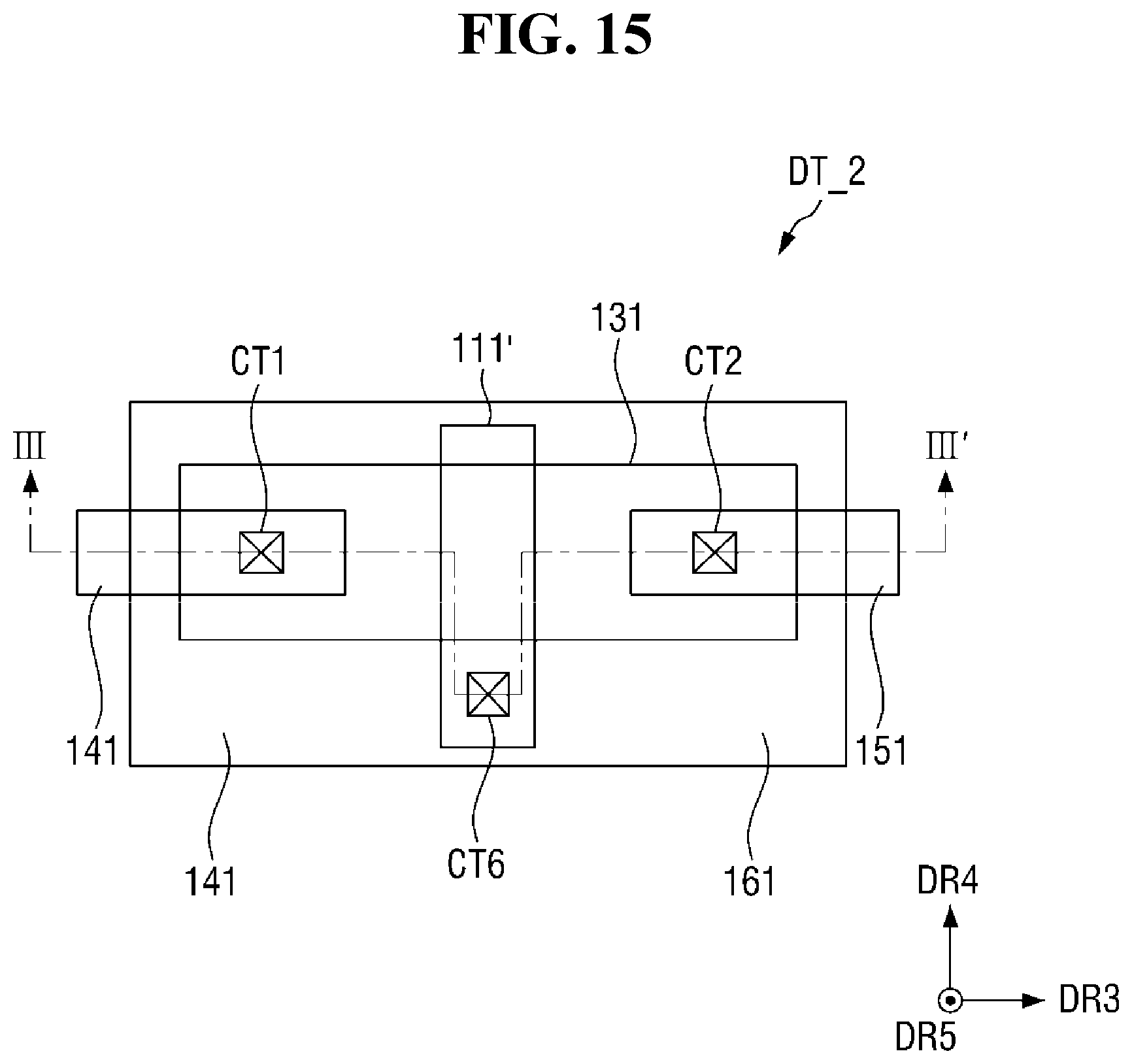 Patent US11824061 Figure 15 – Display device and method of manufacturing the same