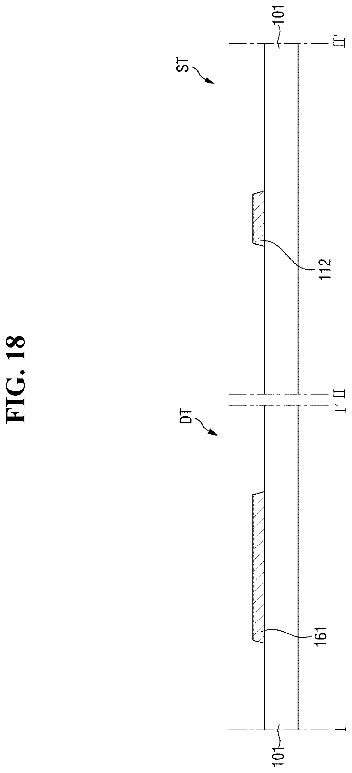 Patent US11824061 Figure 18 – Display device and method of manufacturing the same