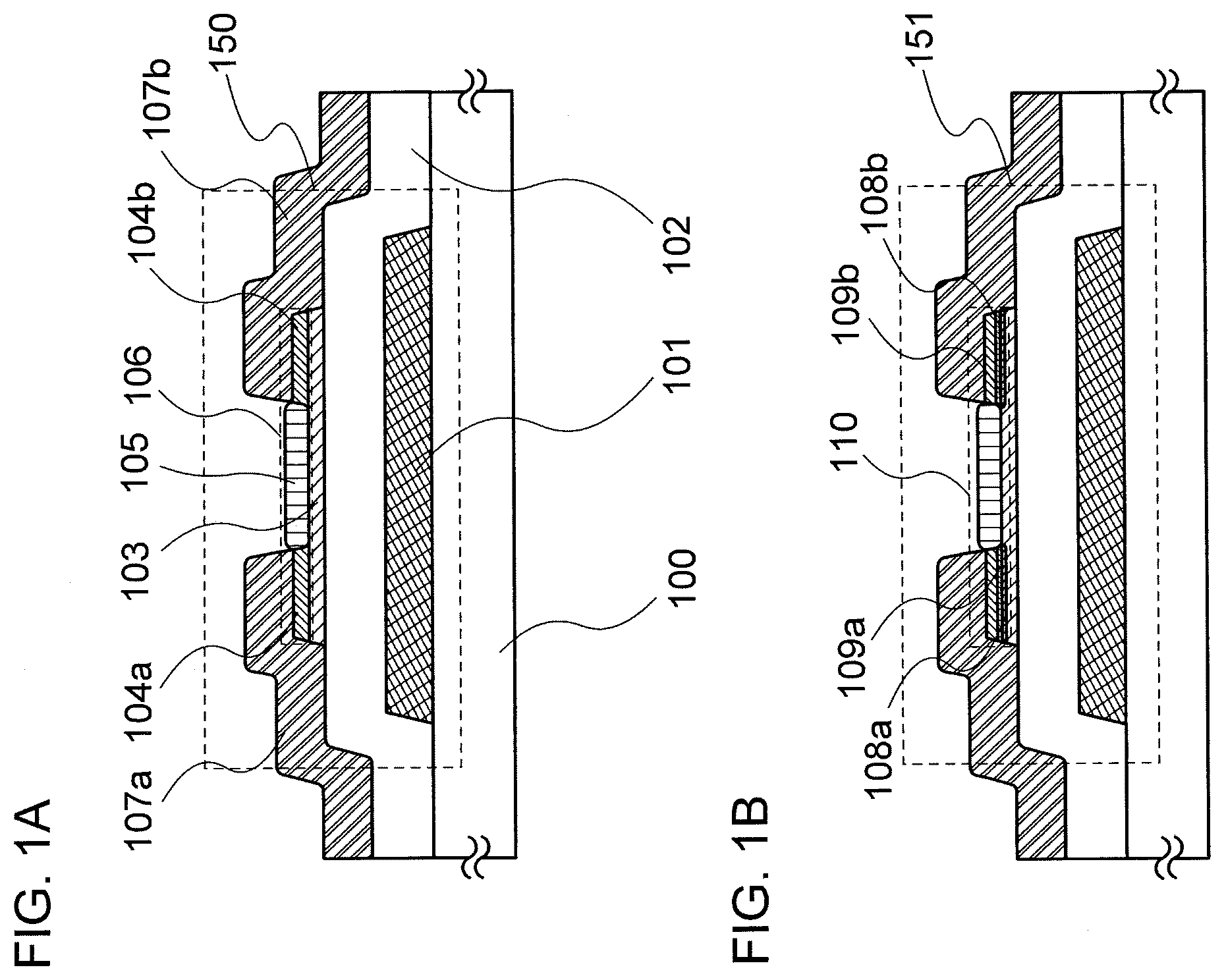 Patent US11824062 Figure 1 – Thin film transistor, method for manufacturing the same, and semiconductor device