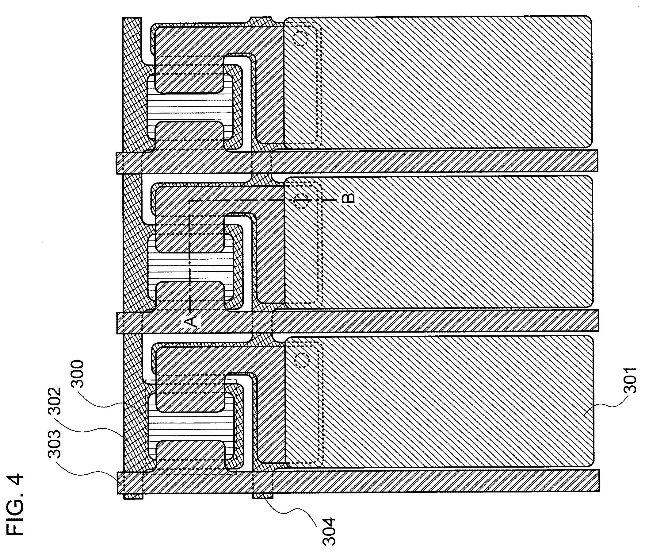 Patent US11824062 Figure 4 – Thin film transistor, method for manufacturing the same, and semiconductor device